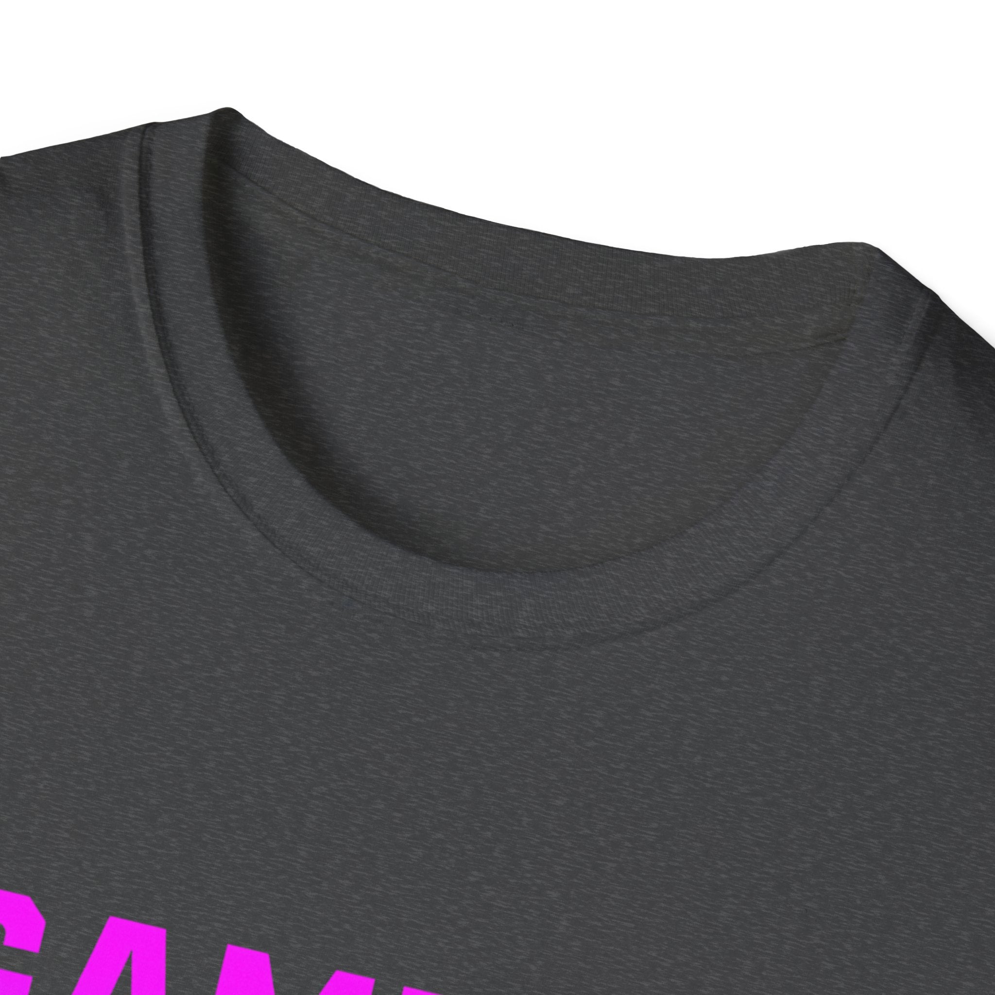 Gamers Don't Die T-Shirt, Unisex Gaming Tee, Softstyle Shirt, Fun Gift for Gamers, Casual Wear, Video Game Apparel