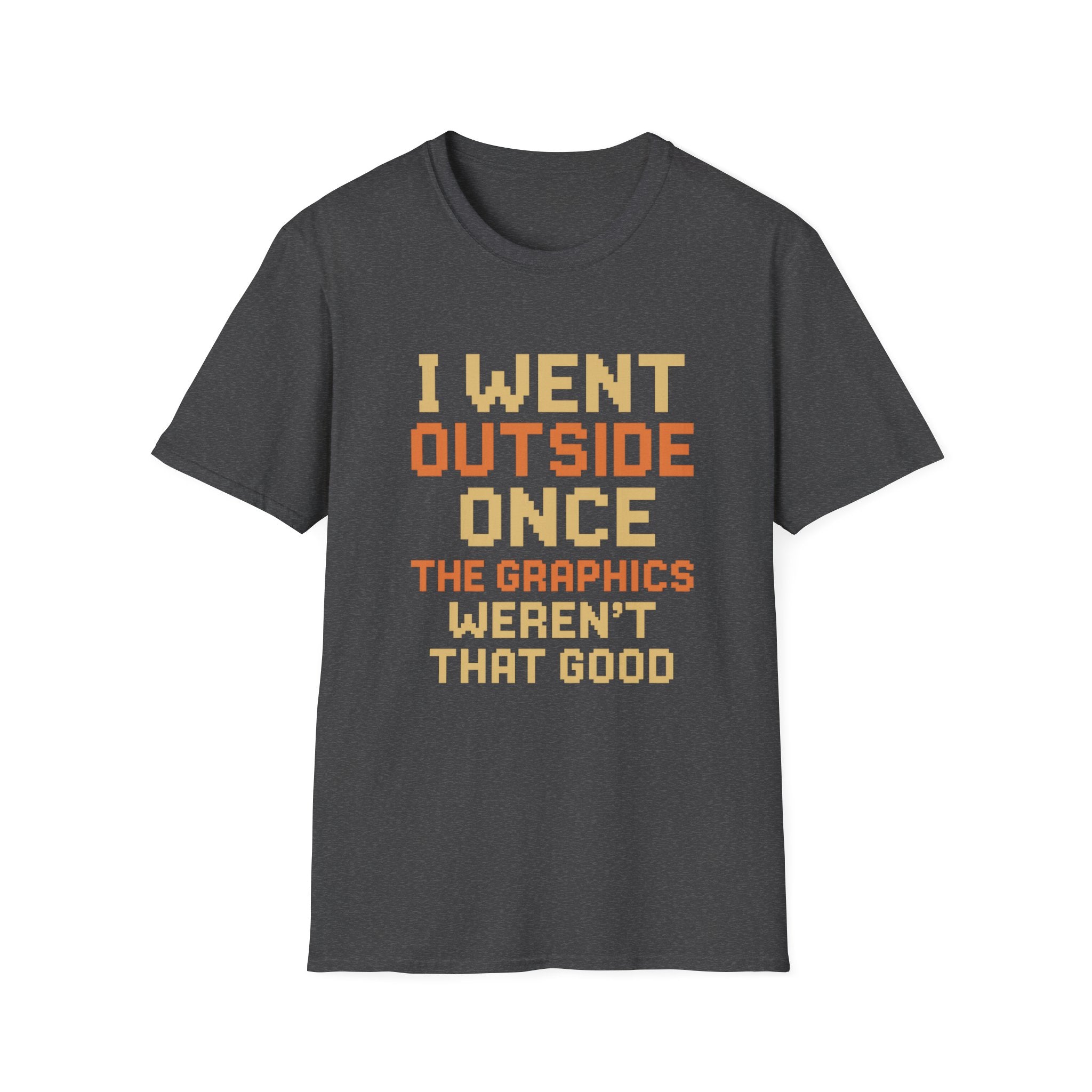 Funny Graphic Unisex T-Shirt - Perfect for Gamers, Casual Wear, Birthday Gifts, Social Events, or Just for Laughs