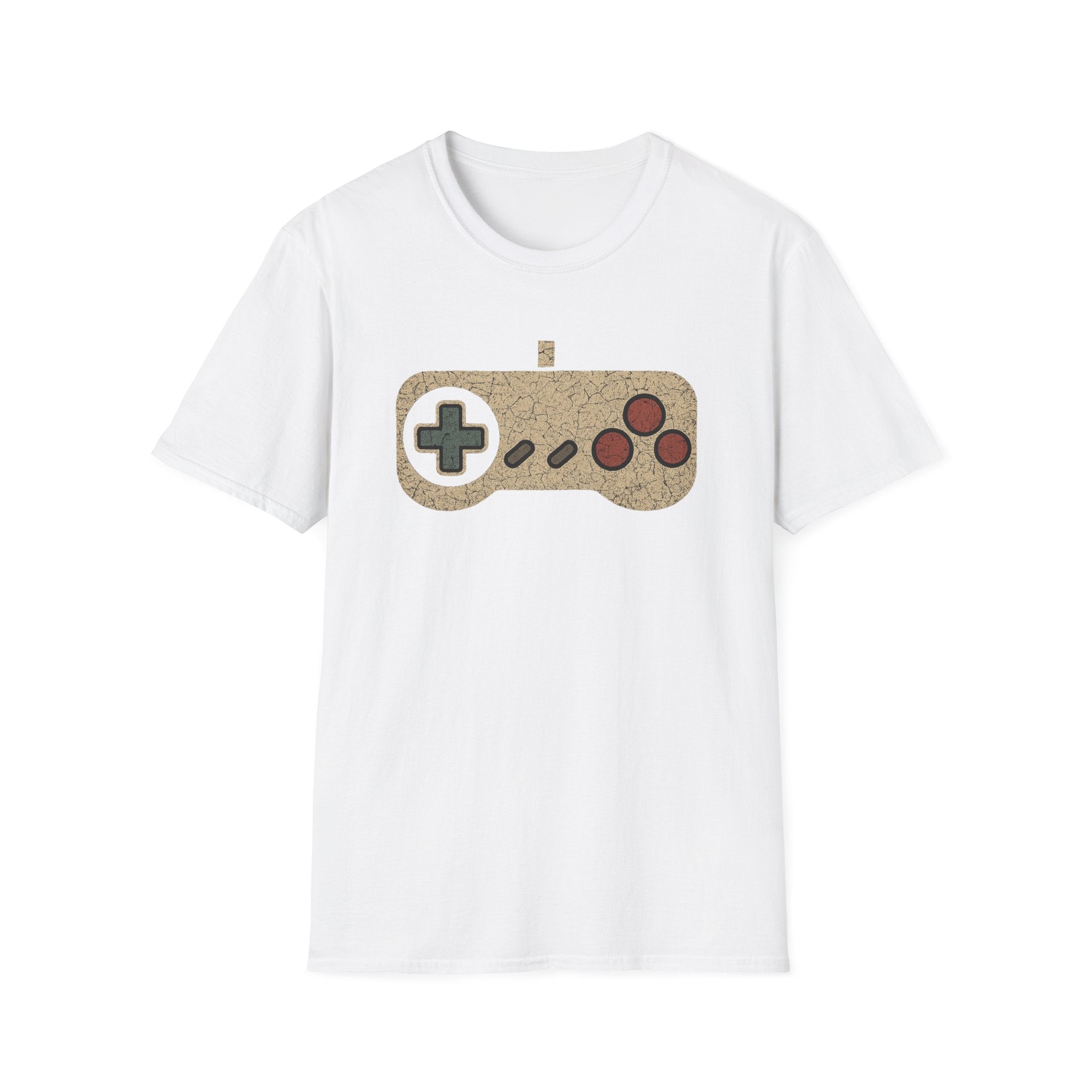 Vintage Gaming Controller T-Shirt, Unisex Tee for Gamers, Retro Video Game Shirt, Gift for Gamers, Casual Statement Tee, Birthday Gift