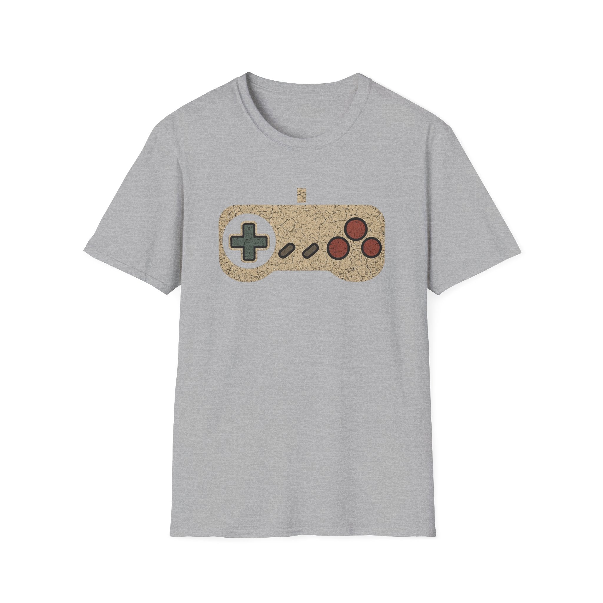 Vintage Gaming Controller T-Shirt, Unisex Tee for Gamers, Retro Video Game Shirt, Gift for Gamers, Casual Statement Tee, Birthday Gift