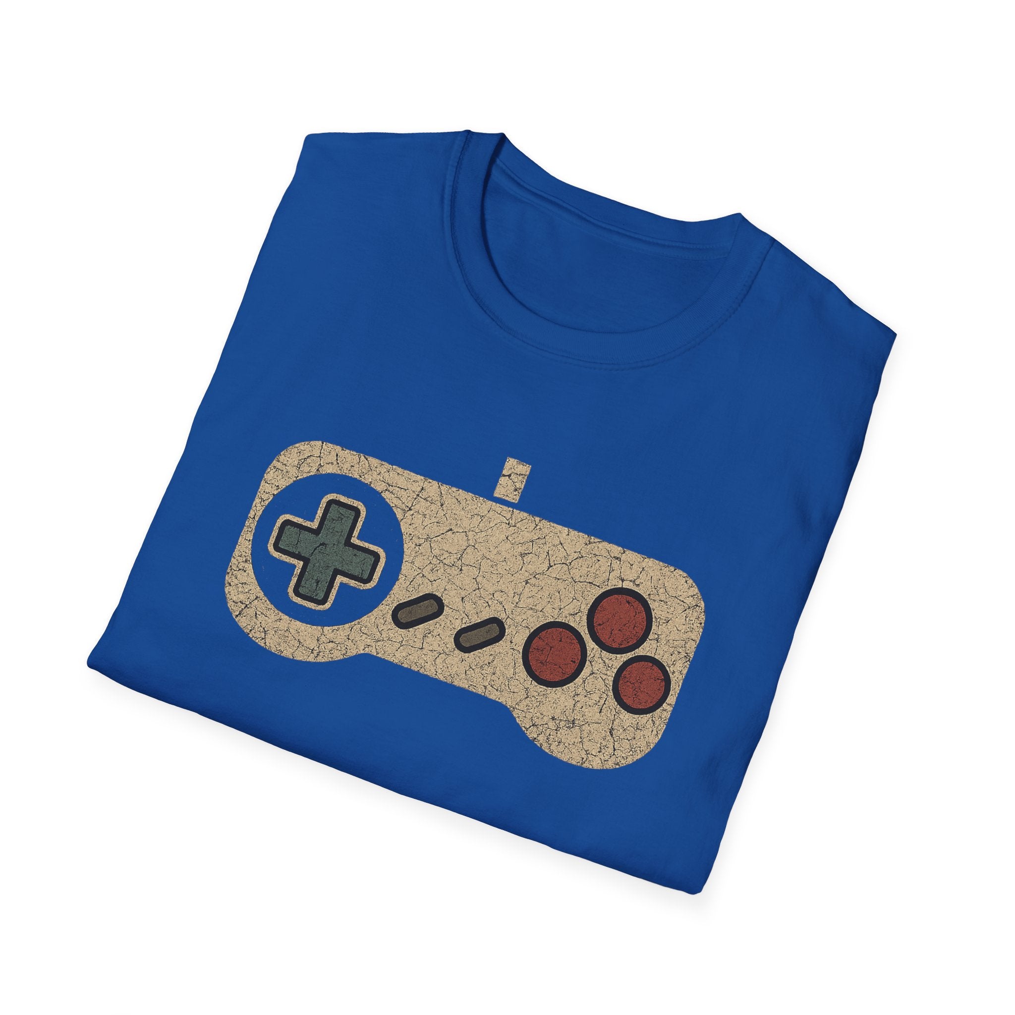 Vintage Gaming Controller T-Shirt, Unisex Tee for Gamers, Retro Video Game Shirt, Gift for Gamers, Casual Statement Tee, Birthday Gift
