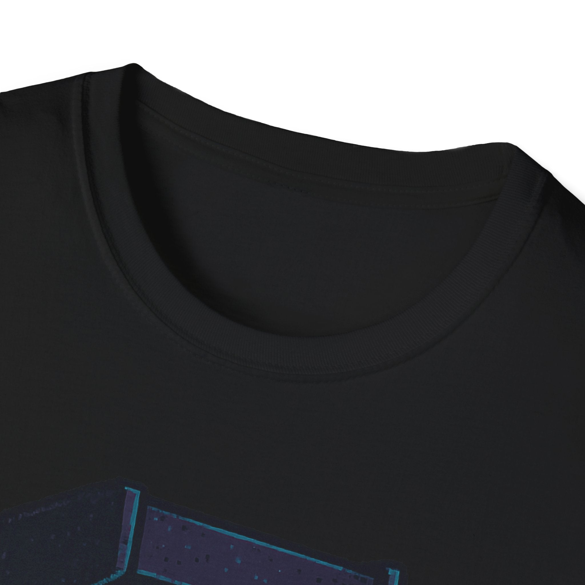 Retro Gaming Tee with Ghost Design, Unisex Softstyle T-Shirt, Perfect for Gamers, Birthday Gift, Halloween Costume, Casual Wear
