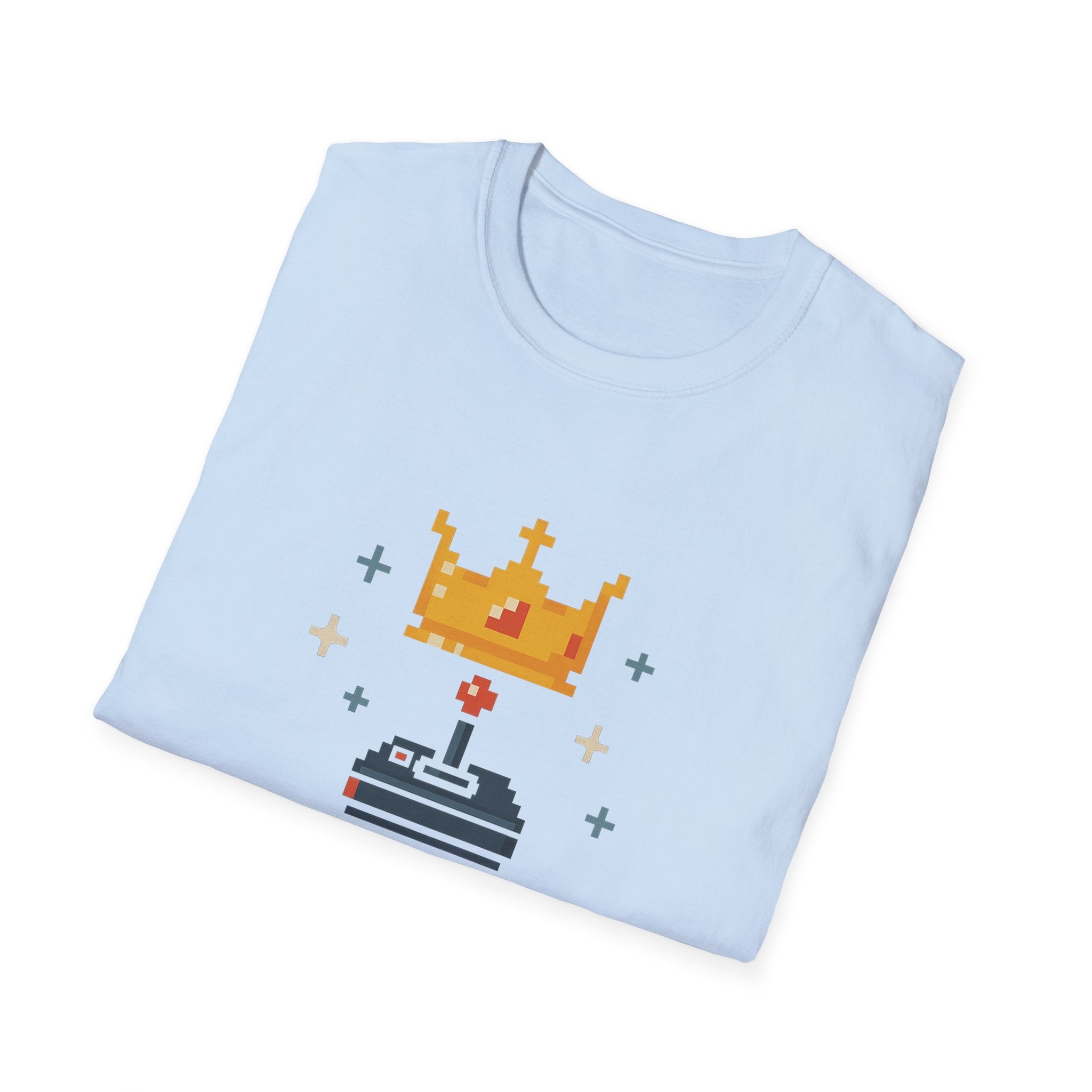 8-Bit Legend Unisex Softstyle T-Shirt | Retro Gaming Tee, Gamer Gift, Birthday Present, Casual Wear, Comic Con T-Shirt