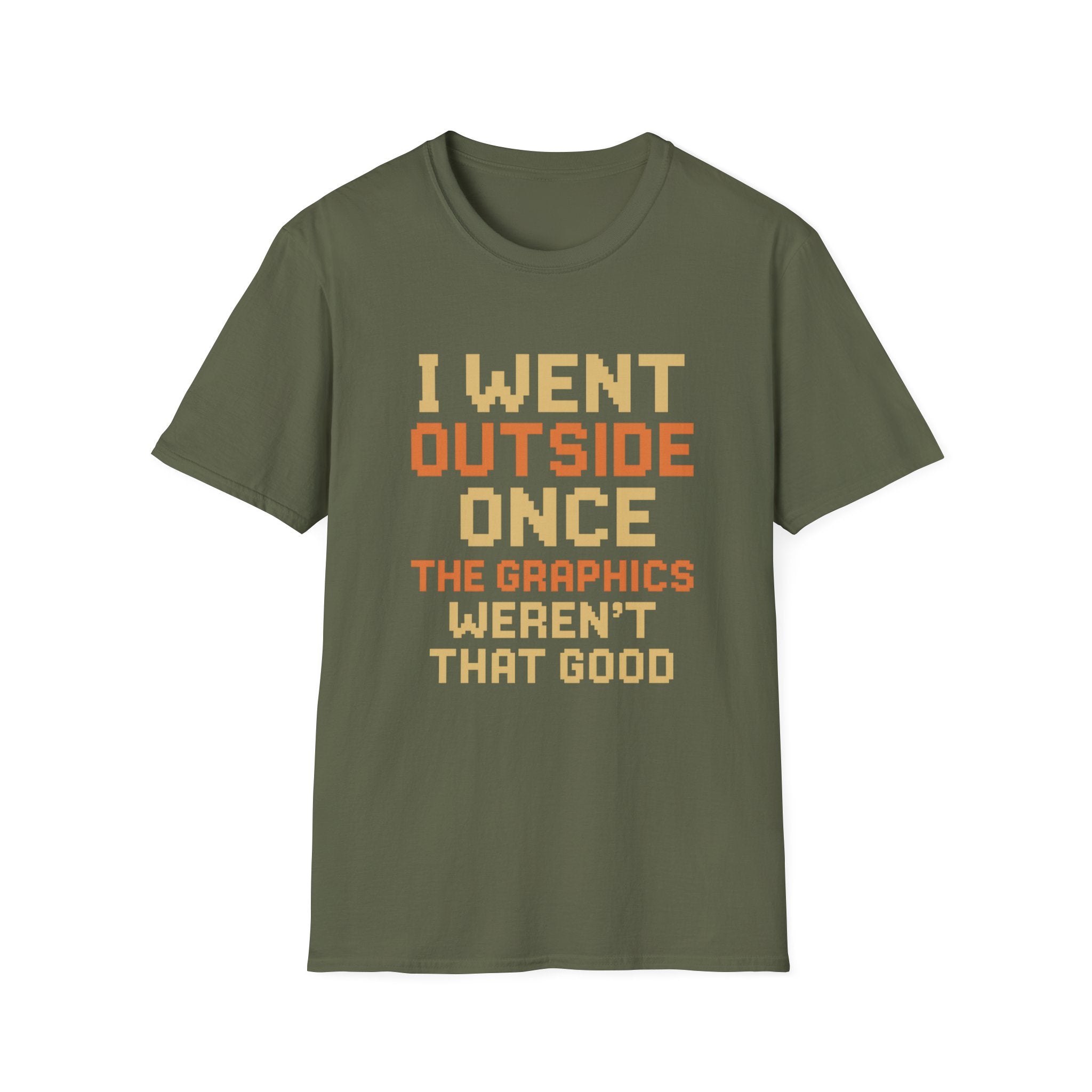Funny Graphic Unisex T-Shirt - Perfect for Gamers, Casual Wear, Birthday Gifts, Social Events, or Just for Laughs