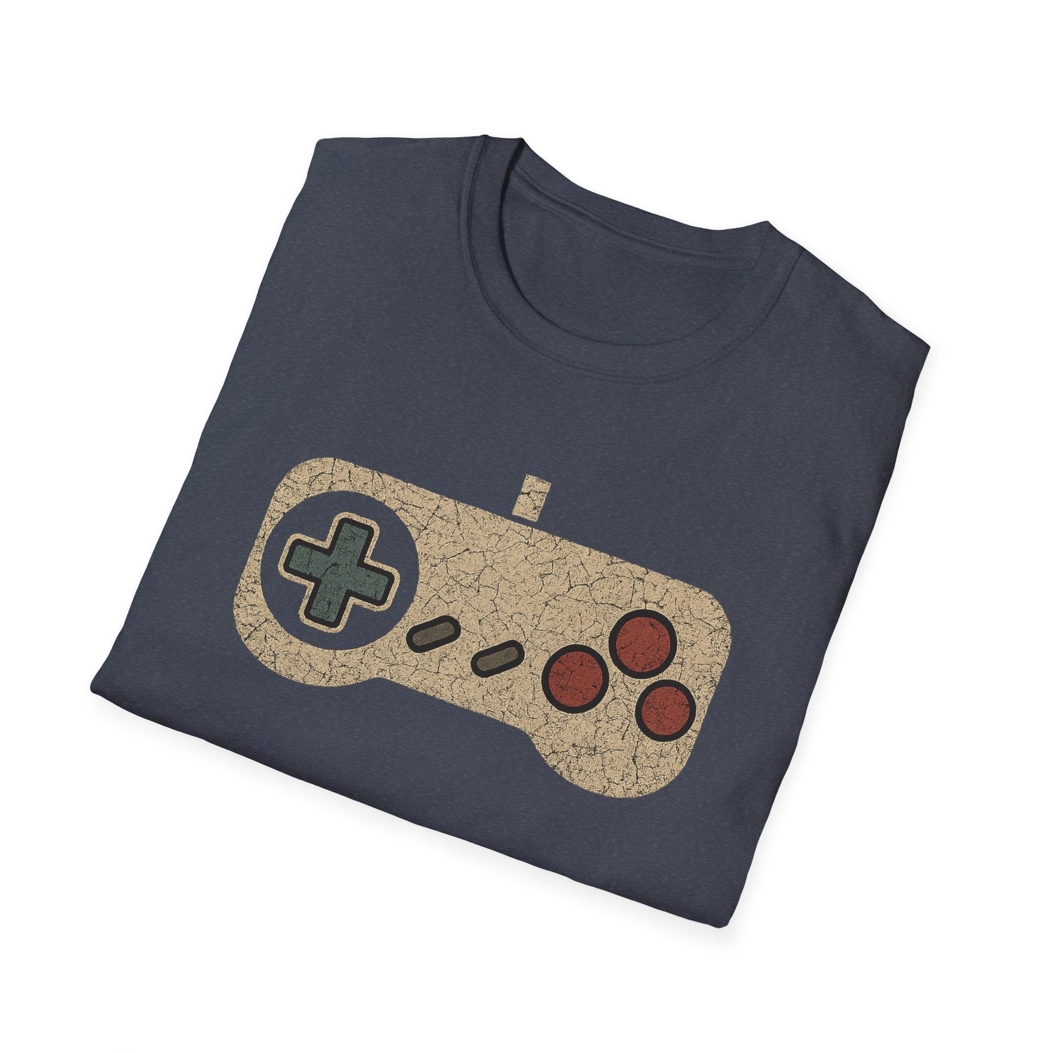 Vintage Gaming Controller T-Shirt, Unisex Tee for Gamers, Retro Video Game Shirt, Gift for Gamers, Casual Statement Tee, Birthday Gift
