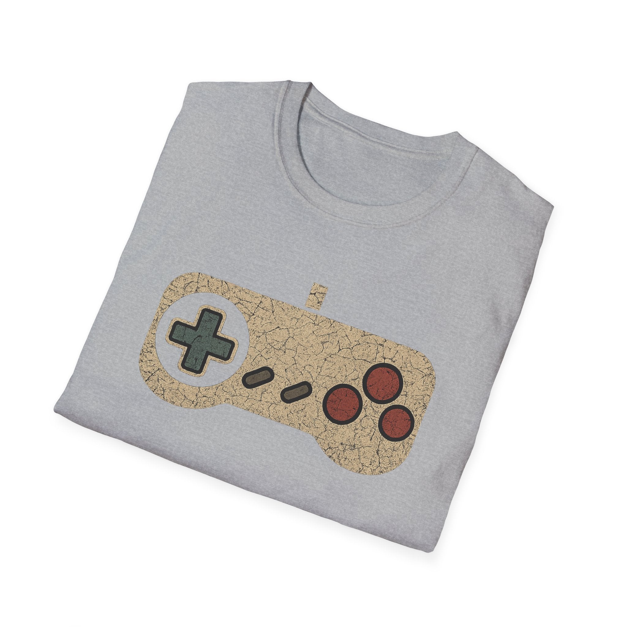 Vintage Gaming Controller T-Shirt, Unisex Tee for Gamers, Retro Video Game Shirt, Gift for Gamers, Casual Statement Tee, Birthday Gift