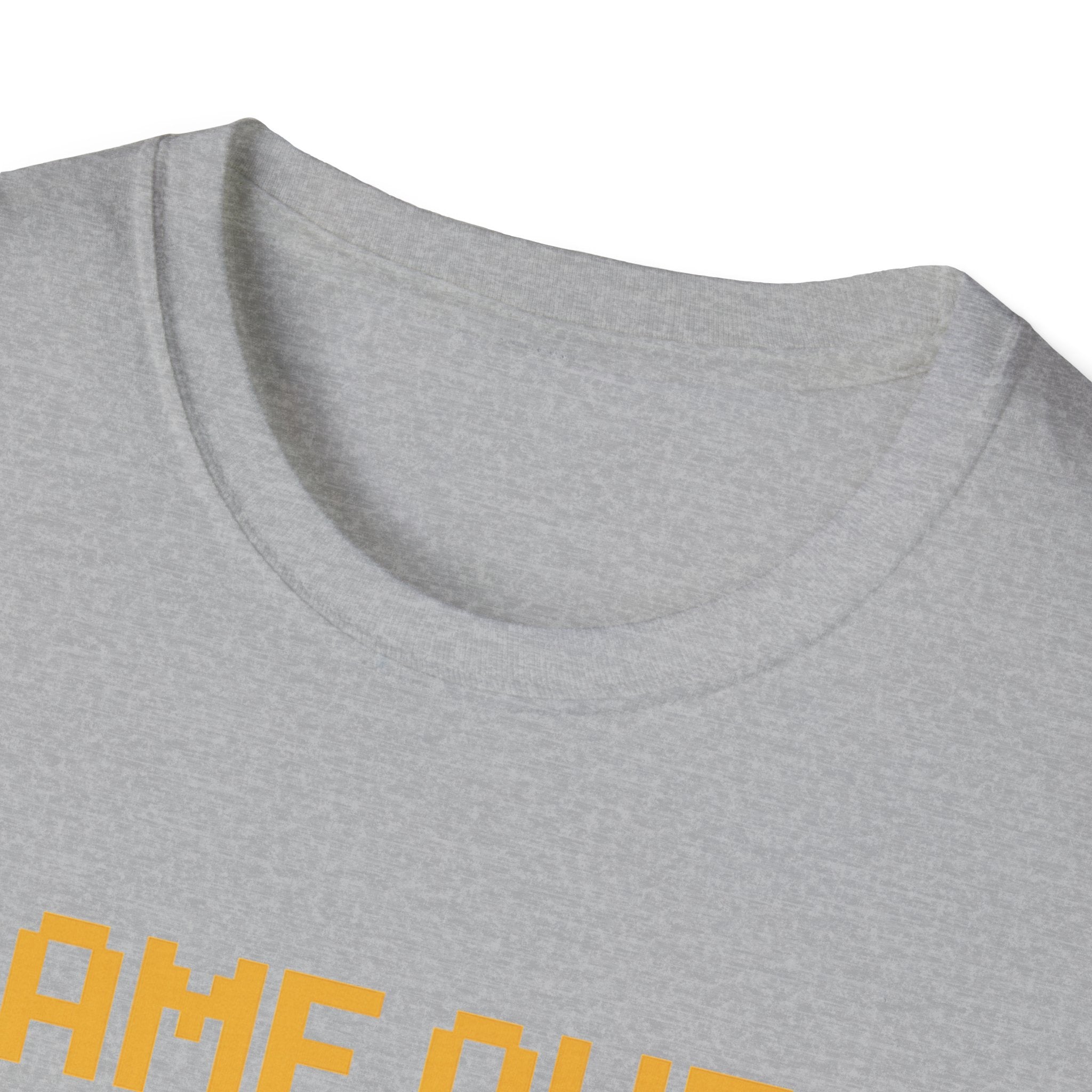 Game Over Vibe Unisex T-Shirt, Fun Gamer Tee, Retro Video Game Shirt, Gift for Gamers, Casual Wear, Everyday Style