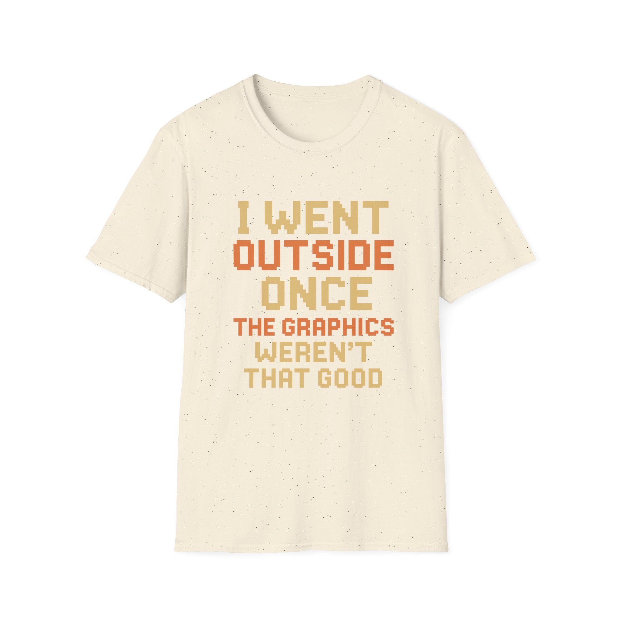 Funny Graphic Unisex T-Shirt - Perfect for Gamers, Casual Wear, Birthday Gifts, Social Events, or Just for Laughs