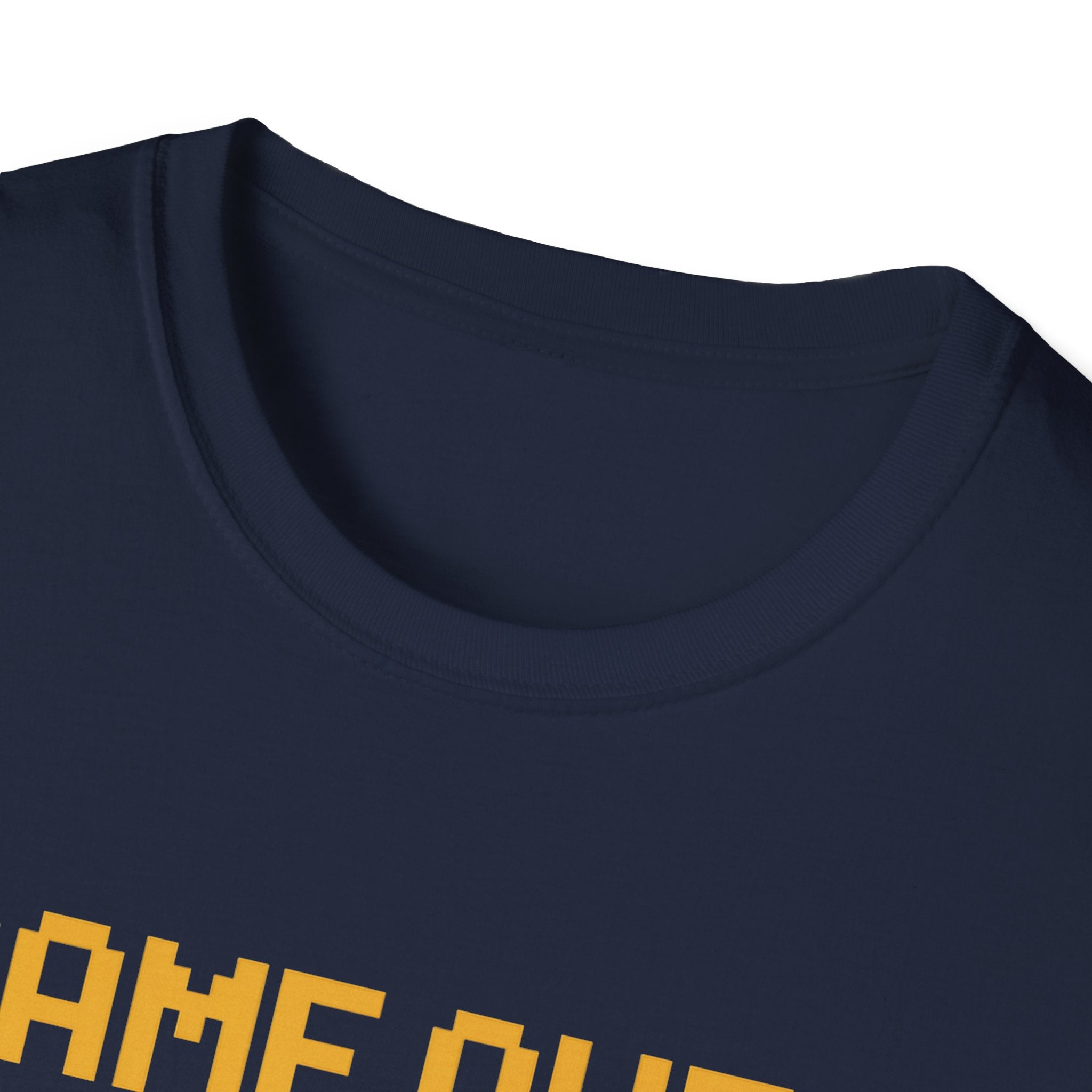 Game Over Vibe Unisex T-Shirt, Fun Gamer Tee, Retro Video Game Shirt, Gift for Gamers, Casual Wear, Everyday Style