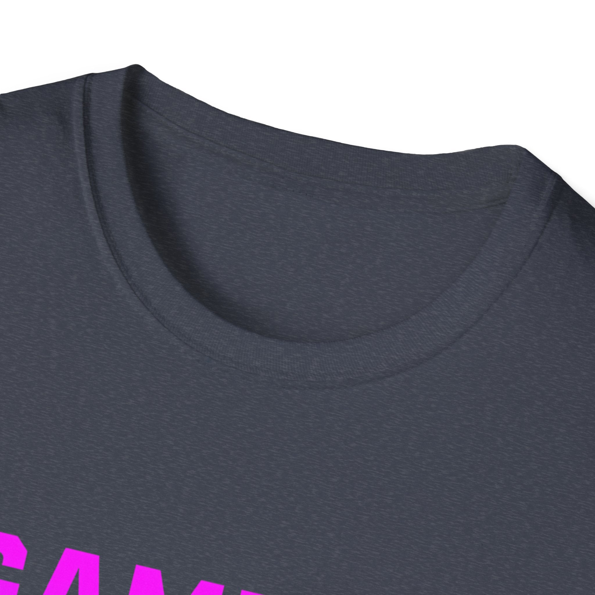 Gamers Don't Die T-Shirt, Unisex Gaming Tee, Softstyle Shirt, Fun Gift for Gamers, Casual Wear, Video Game Apparel