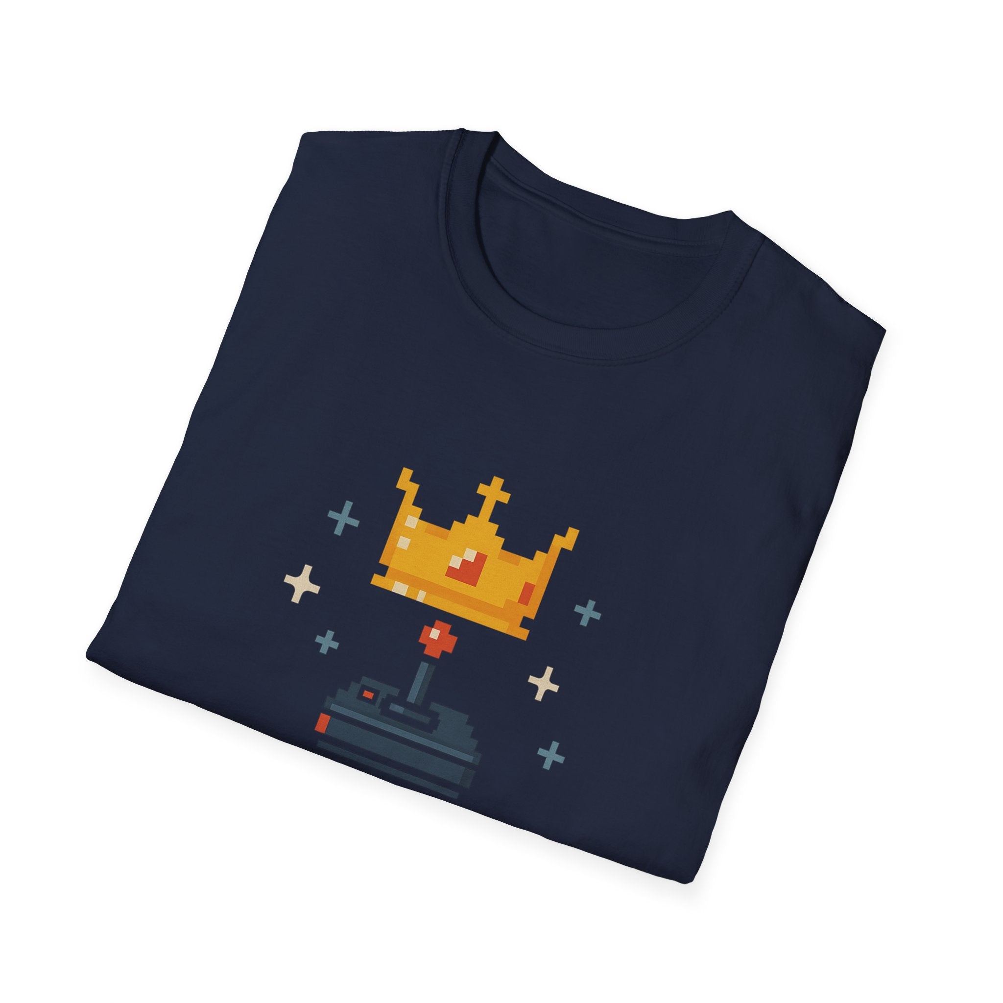 8-Bit Legend Unisex Softstyle T-Shirt | Retro Gaming Tee, Gamer Gift, Birthday Present, Casual Wear, Comic Con T-Shirt