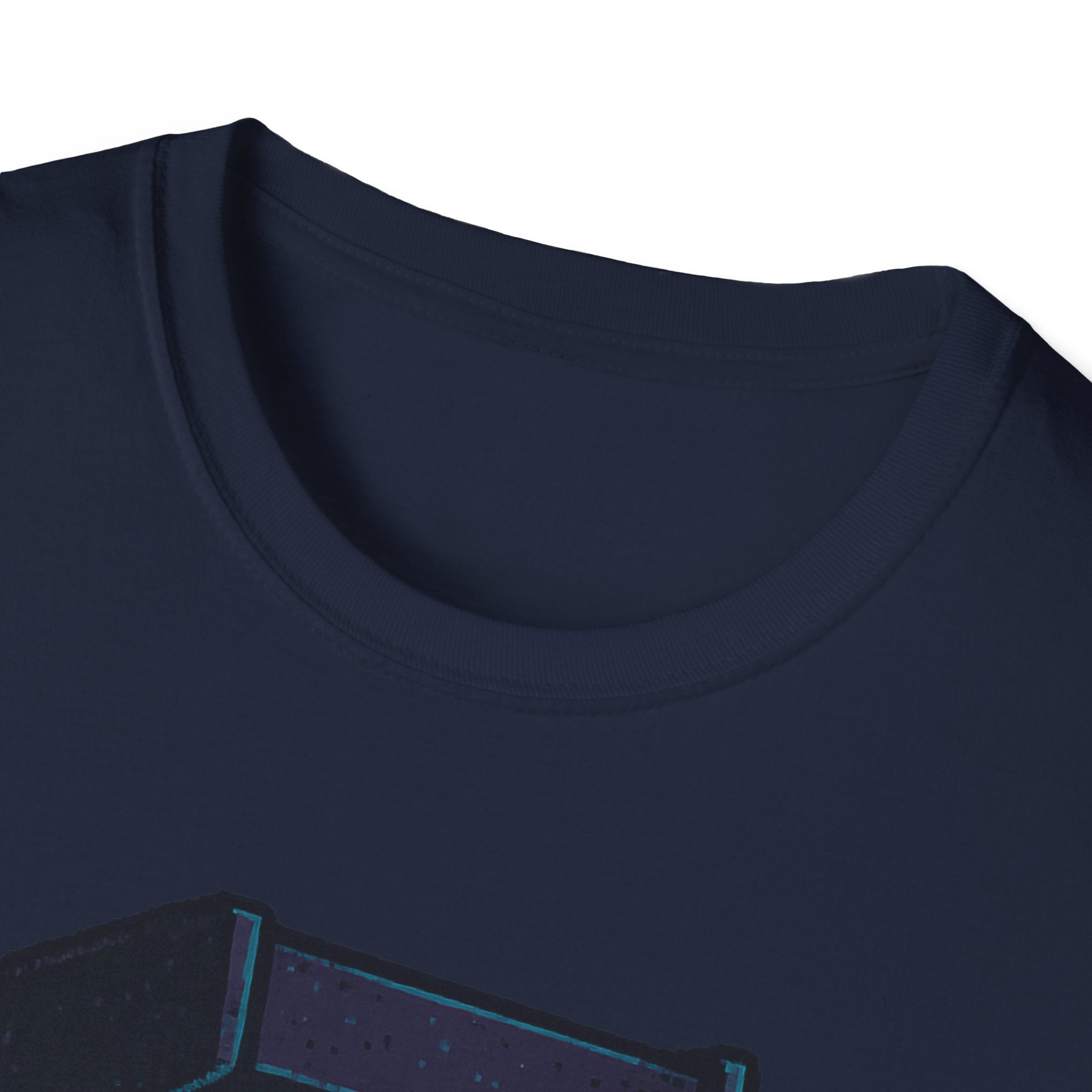 Retro Gaming Tee with Ghost Design, Unisex Softstyle T-Shirt, Perfect for Gamers, Birthday Gift, Halloween Costume, Casual Wear