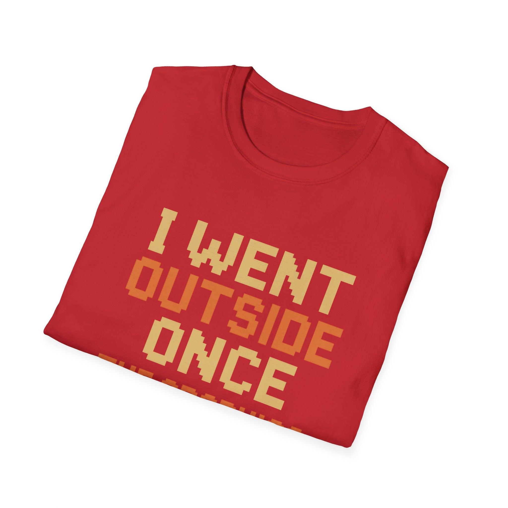 Funny Graphic Unisex T-Shirt - Perfect for Gamers, Casual Wear, Birthday Gifts, Social Events, or Just for Laughs