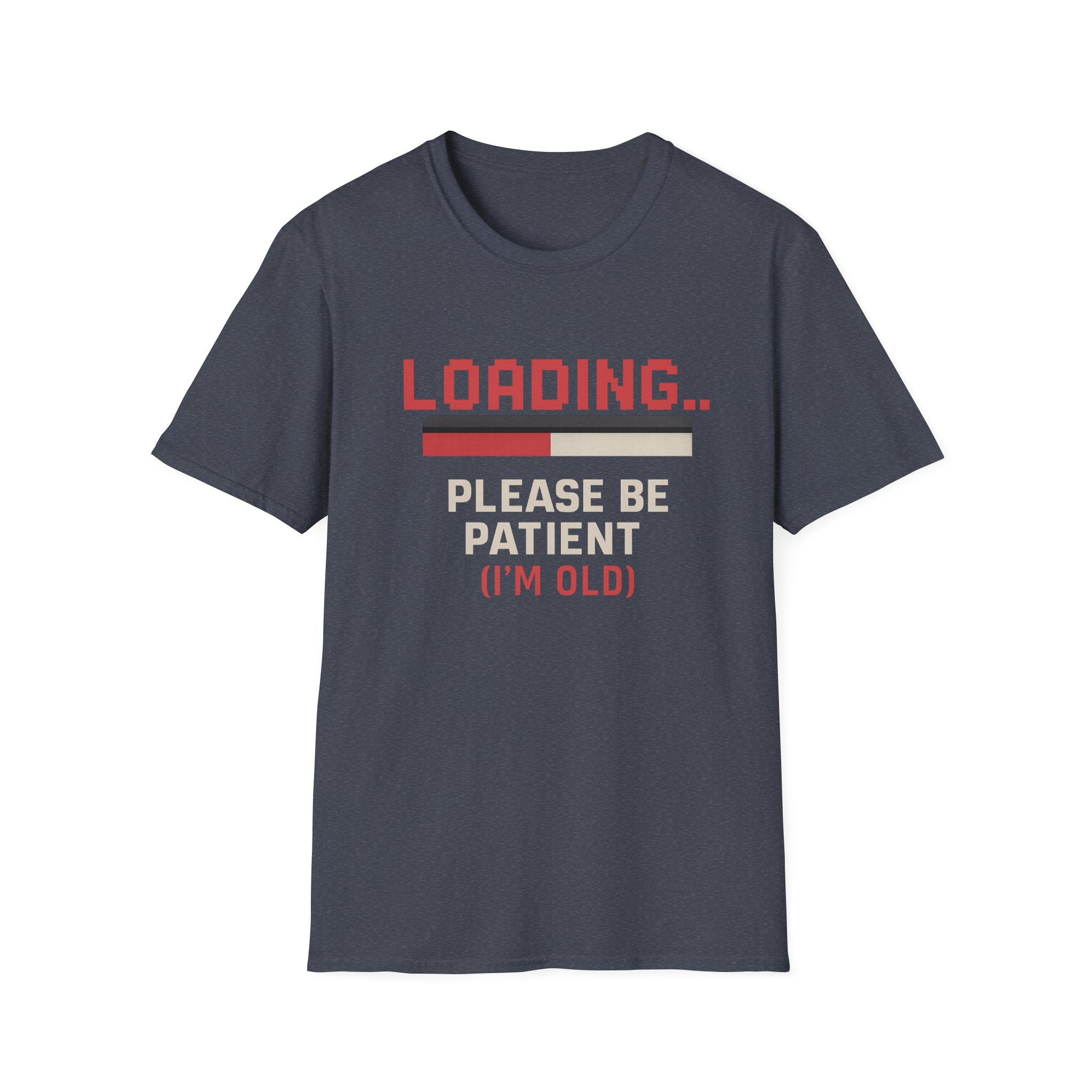 Loading... Please Be Patient T-Shirt, Funny Graphic Tee, Retro Gaming Shirt, Gift for Gamers, Birthday or Casual Wear