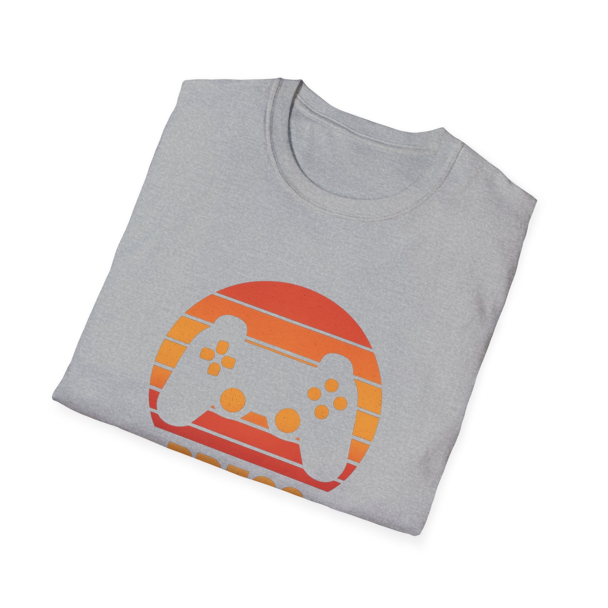Retro Gamer T-Shirt - Press Start, Unisex Game Tee, Video Game Shirt, Gift for Gamers, Casual Wear, Vintage Gaming Style