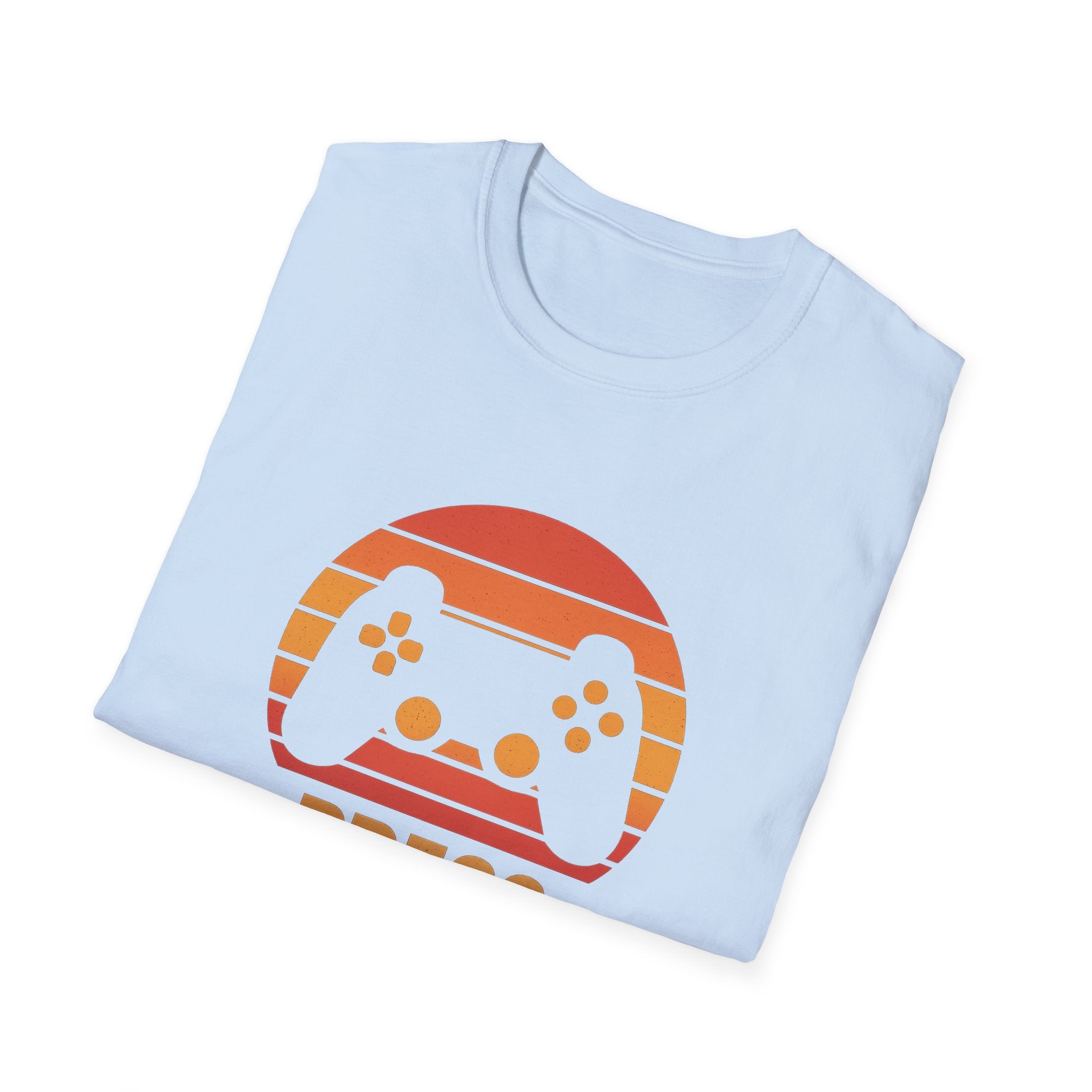 Retro Gamer T-Shirt - Press Start, Unisex Game Tee, Video Game Shirt, Gift for Gamers, Casual Wear, Vintage Gaming Style