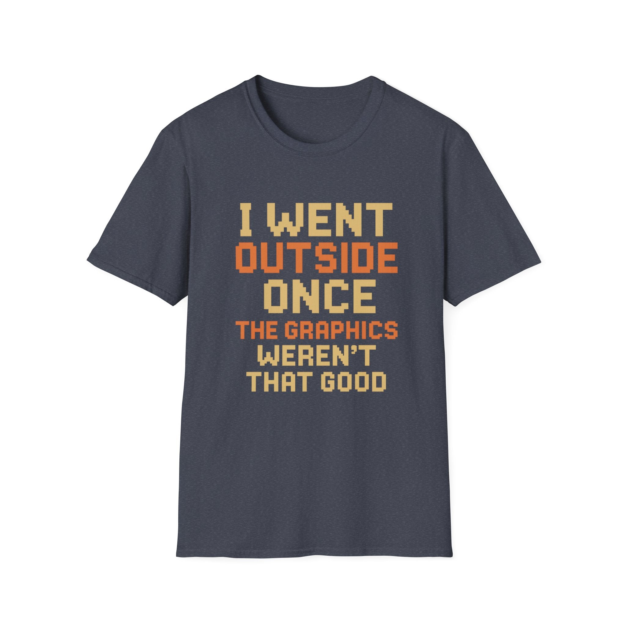 Funny Graphic Unisex T-Shirt - Perfect for Gamers, Casual Wear, Birthday Gifts, Social Events, or Just for Laughs