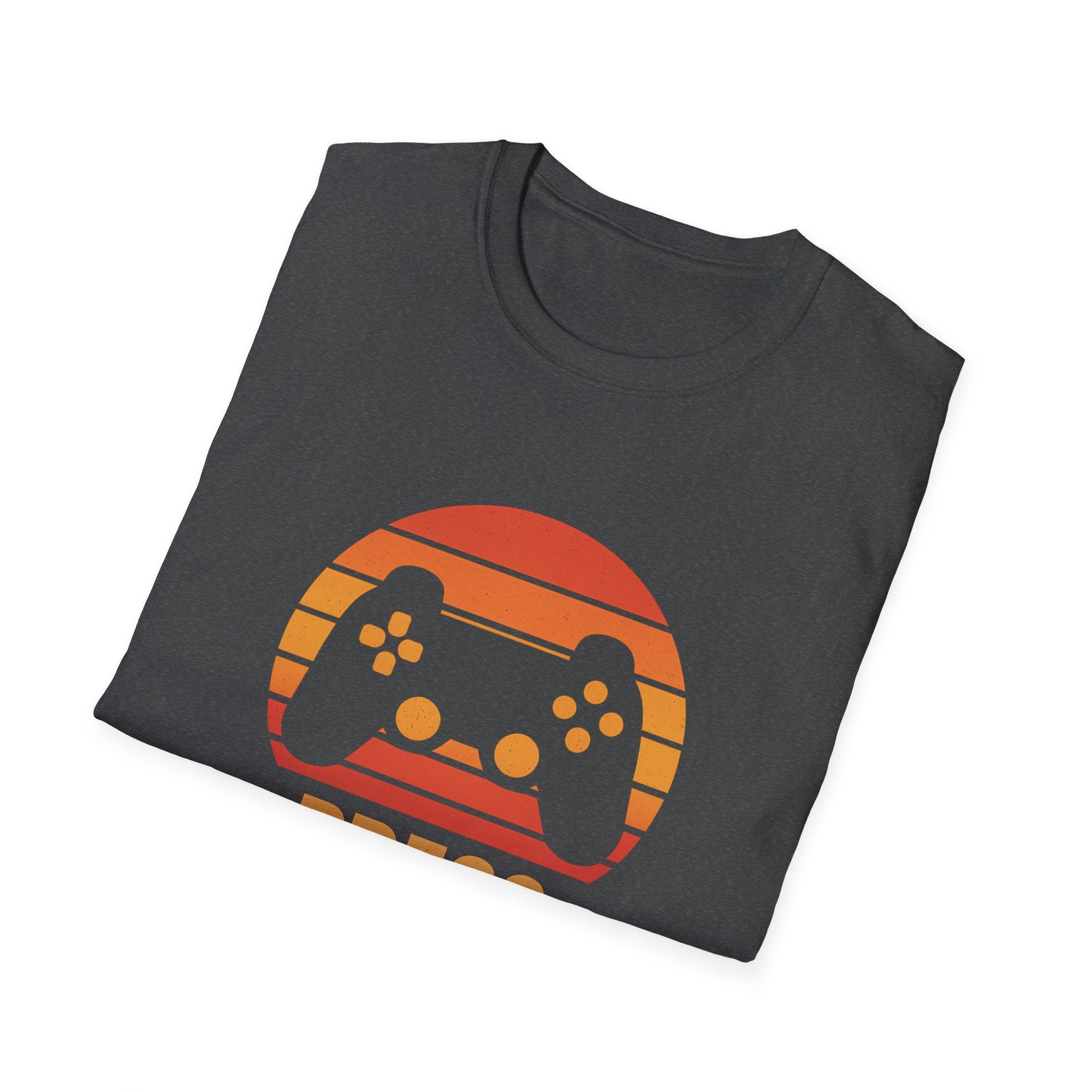 Retro Gamer T-Shirt - Press Start, Unisex Game Tee, Video Game Shirt, Gift for Gamers, Casual Wear, Vintage Gaming Style
