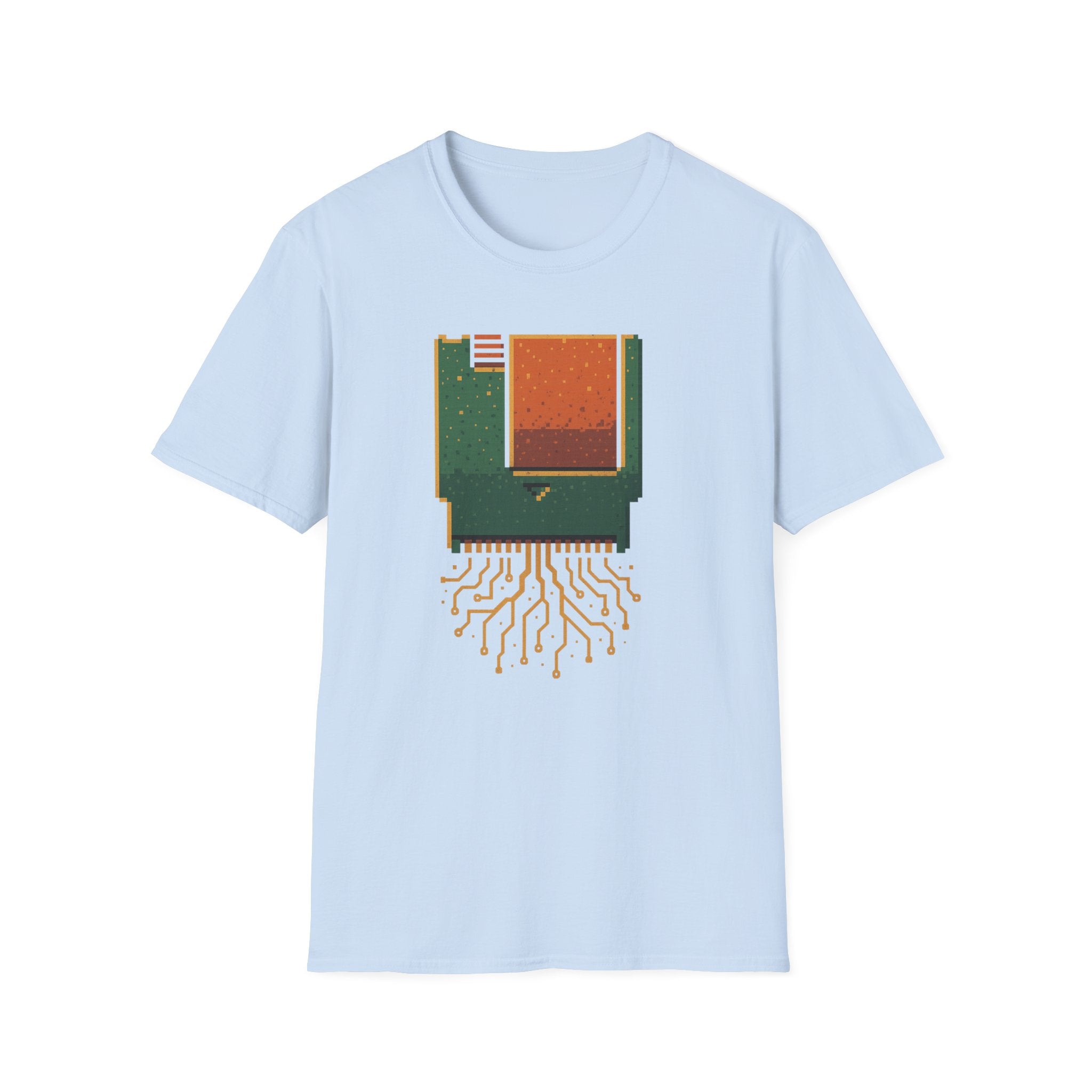 Vintage Tech Graphic Unisex T-Shirt, Retro Style Tee, Gift for Geeks, Computer Lovers, Tech Enthusiasts, Everyday Wear