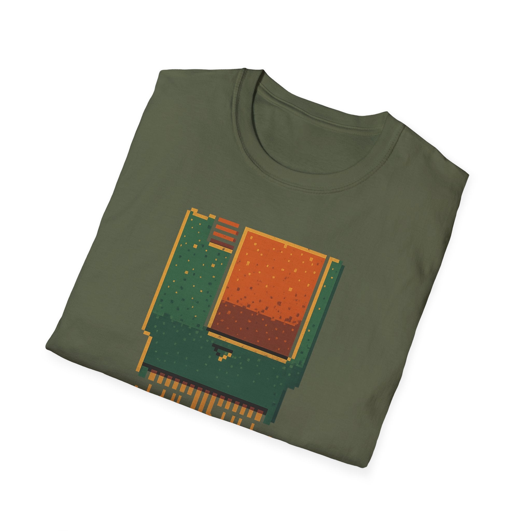 Vintage Tech Graphic Unisex T-Shirt, Retro Style Tee, Gift for Geeks, Computer Lovers, Tech Enthusiasts, Everyday Wear