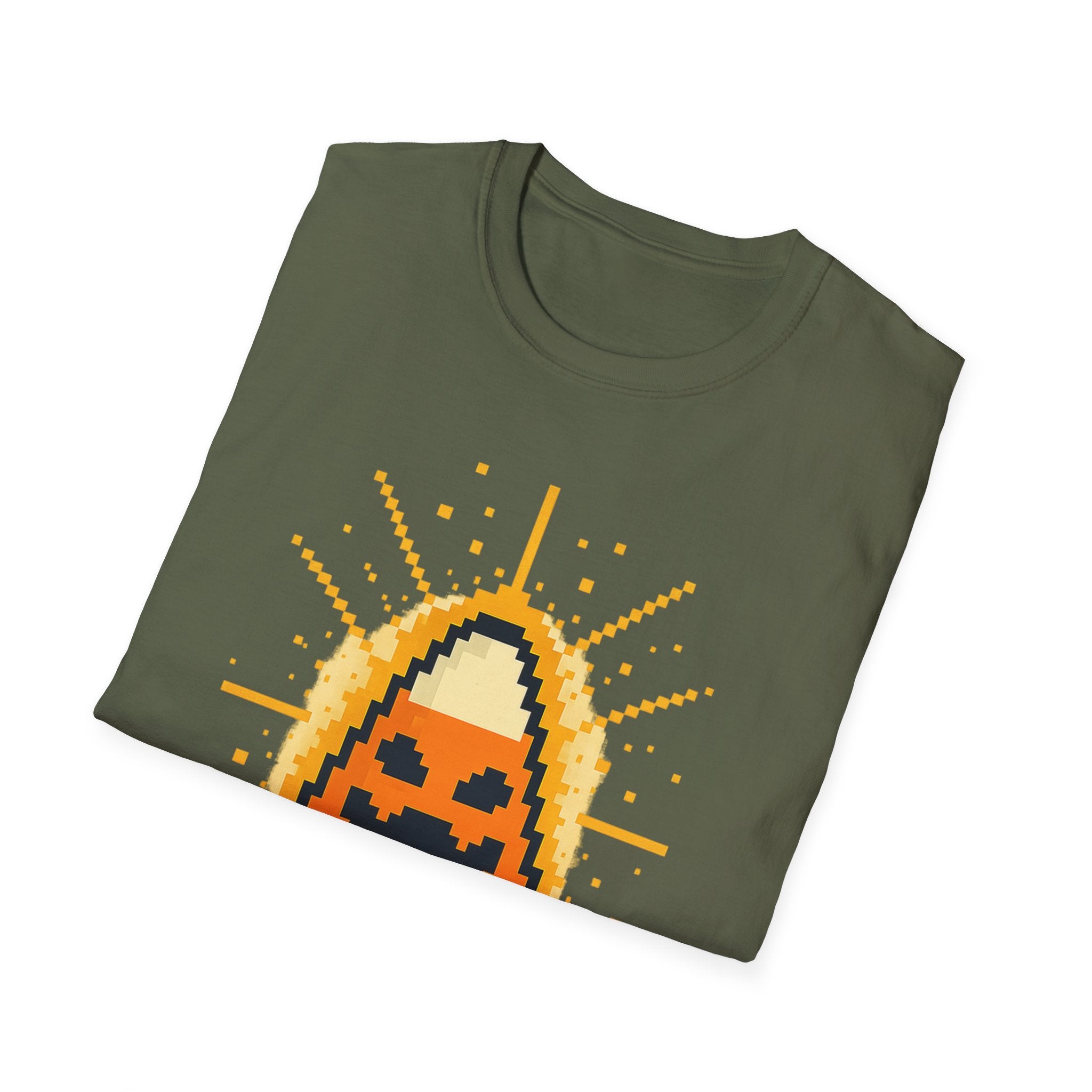 Halloween Pixel Art T-Shirt, Spooky Candy Tee, Unisex Graphic Tee for Fall, Pixelated Pumpkin Shirt, Halloween Party Wear, Trick or [...]