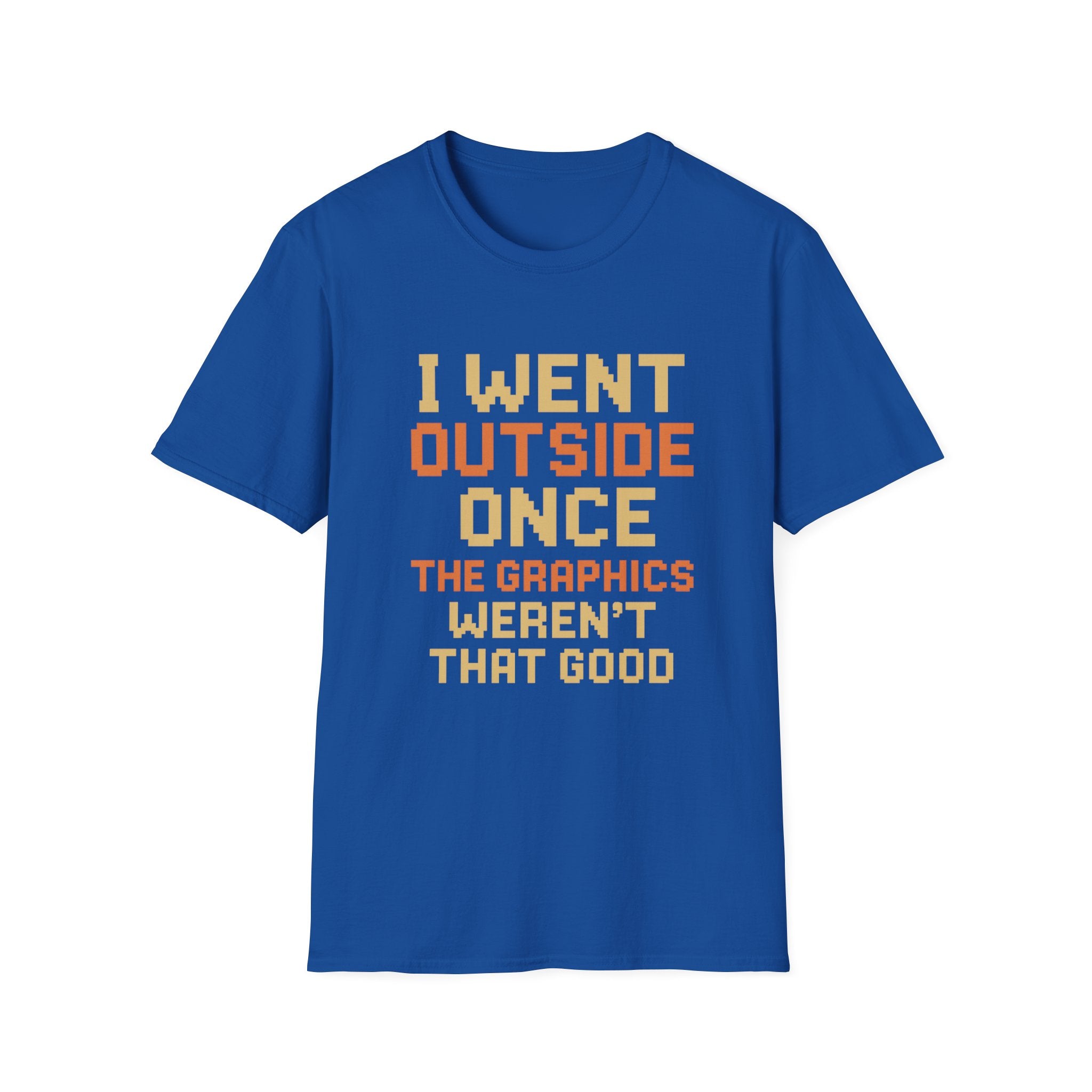 Funny Graphic Unisex T-Shirt - Perfect for Gamers, Casual Wear, Birthday Gifts, Social Events, or Just for Laughs