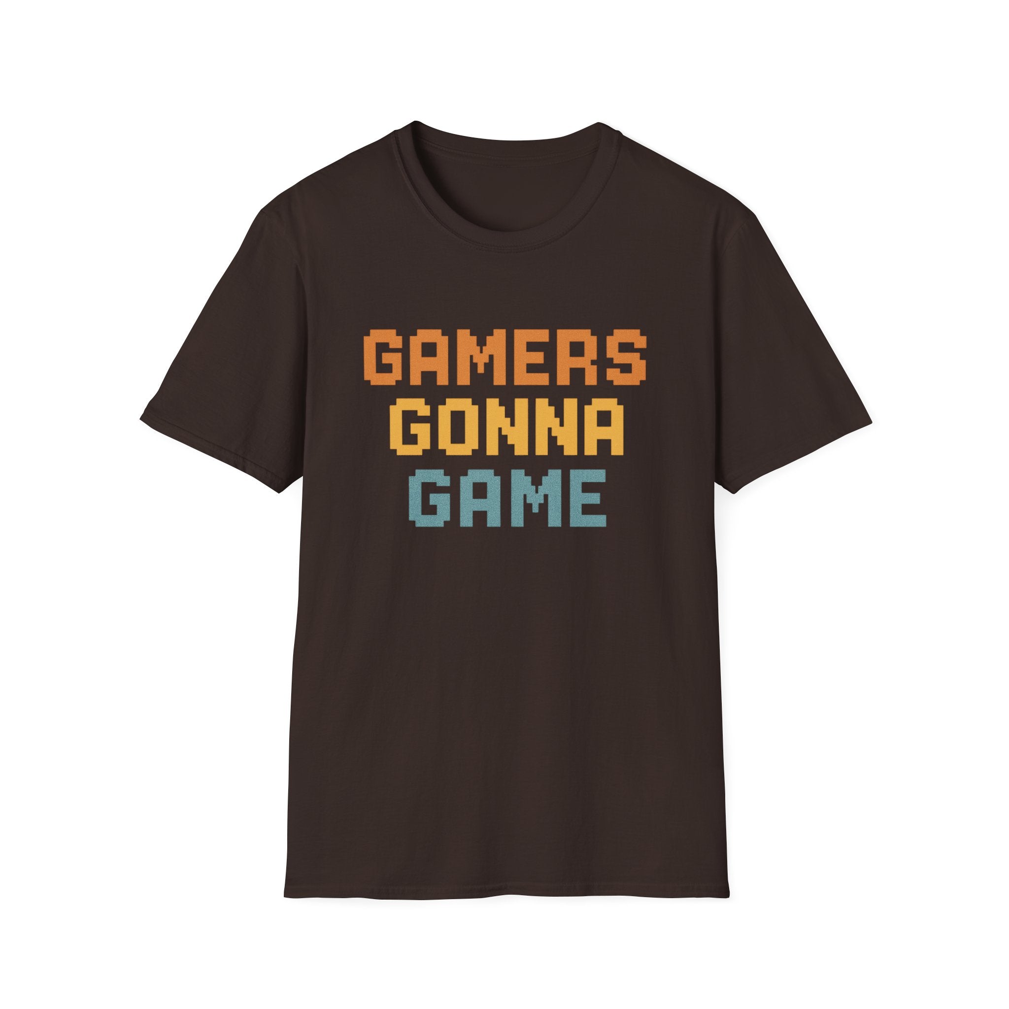Gamers Gonna Game T-Shirt, Unisex Softstyle Tee, Gamer Gift, Fun Casual Wear, Gaming Merchandise, Comfortable Gaming Shirt