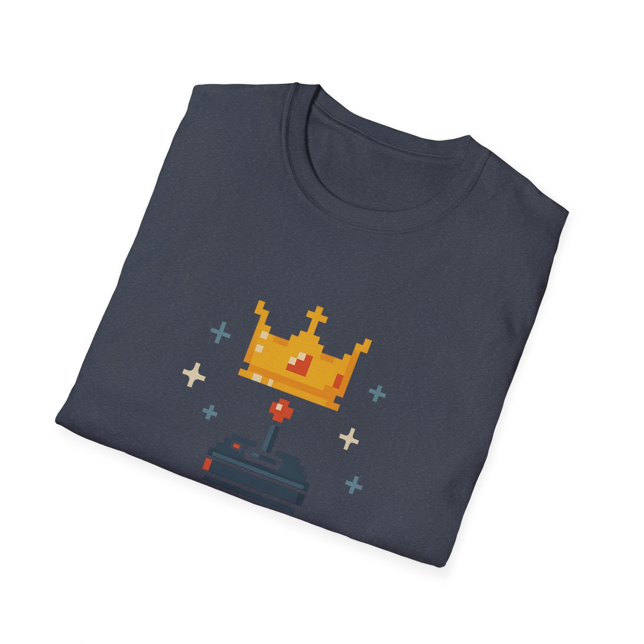 8-Bit Legend Unisex Softstyle T-Shirt | Retro Gaming Tee, Gamer Gift, Birthday Present, Casual Wear, Comic Con T-Shirt