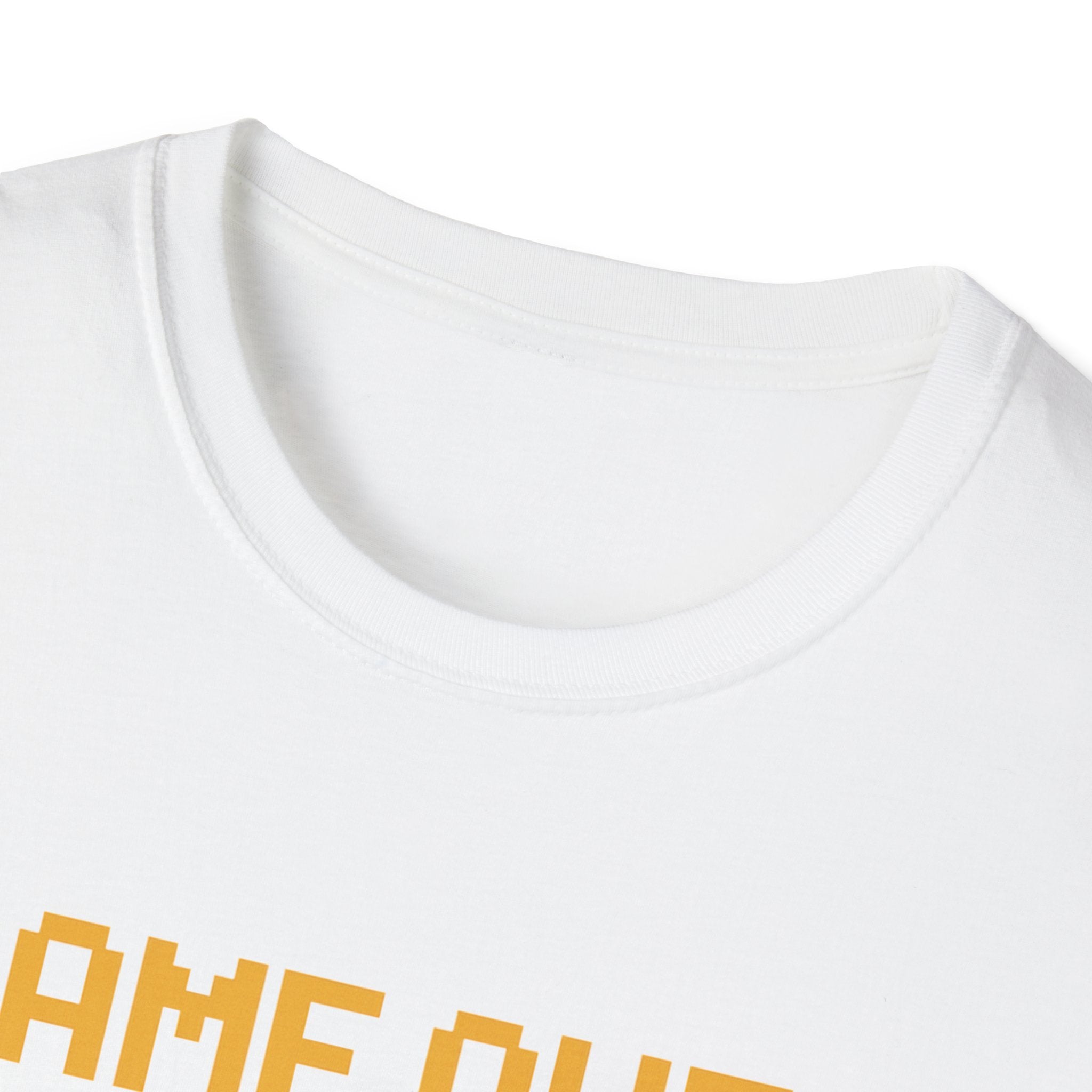 Game Over Vibe Unisex T-Shirt, Fun Gamer Tee, Retro Video Game Shirt, Gift for Gamers, Casual Wear, Everyday Style