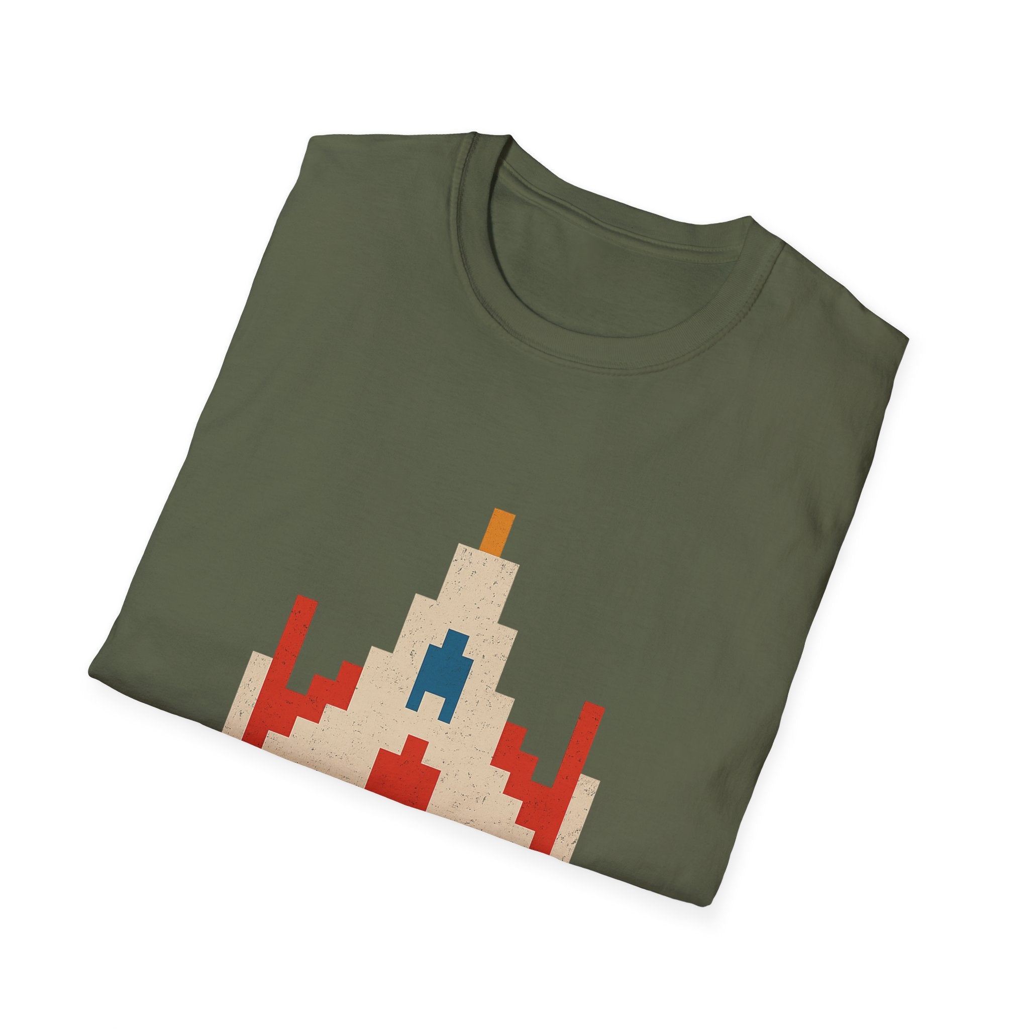 Retro Space Invaders Unisex T-Shirt, Vintage Gaming Shirt, Geeky Apparel, Casual Wear, Great for Gifts