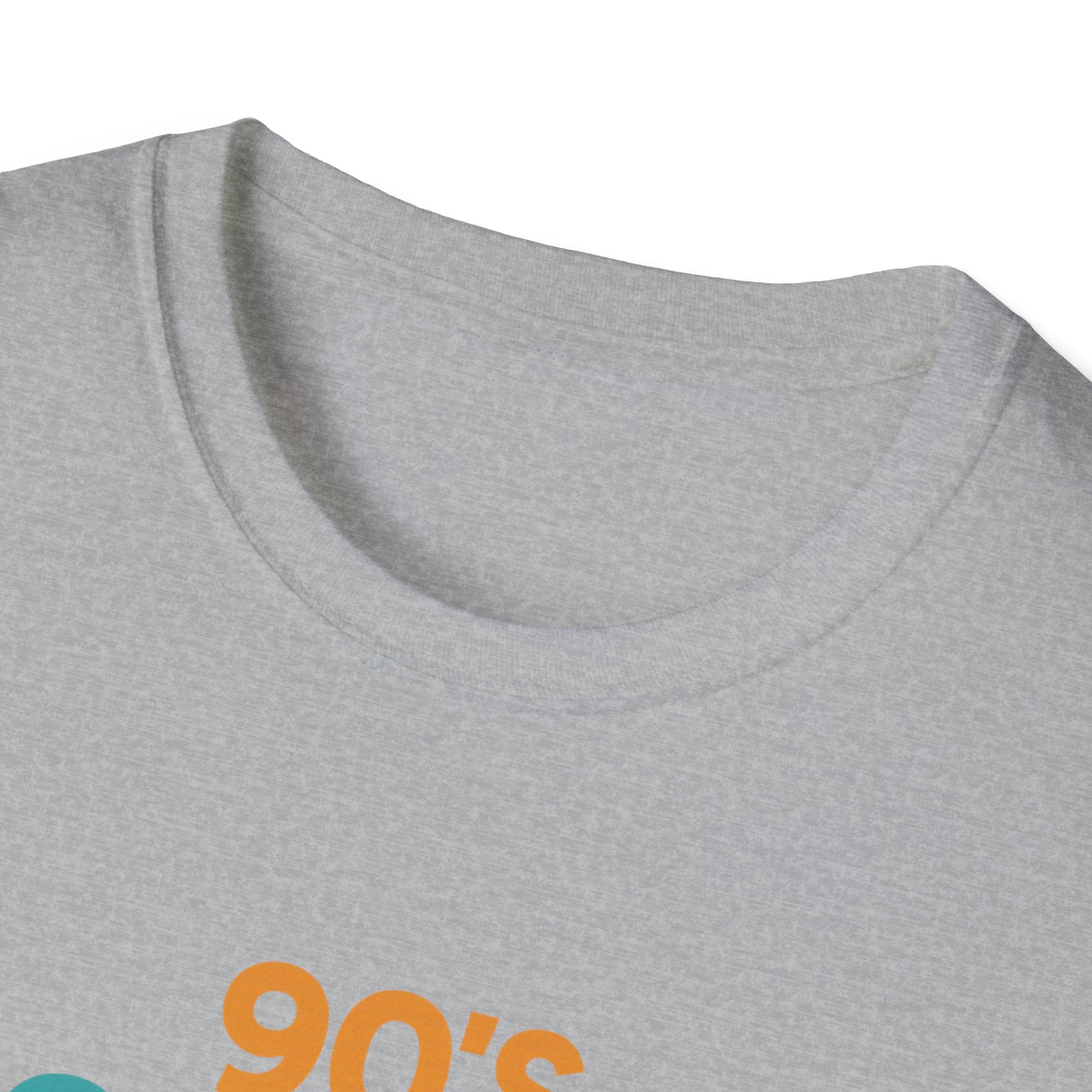 90's Gamer Level Up Unisex Softstyle T-Shirt, Retro Gaming Tee, Gift for Gamers, Nostalgic Apparel, Birthday Present, Casual Wear