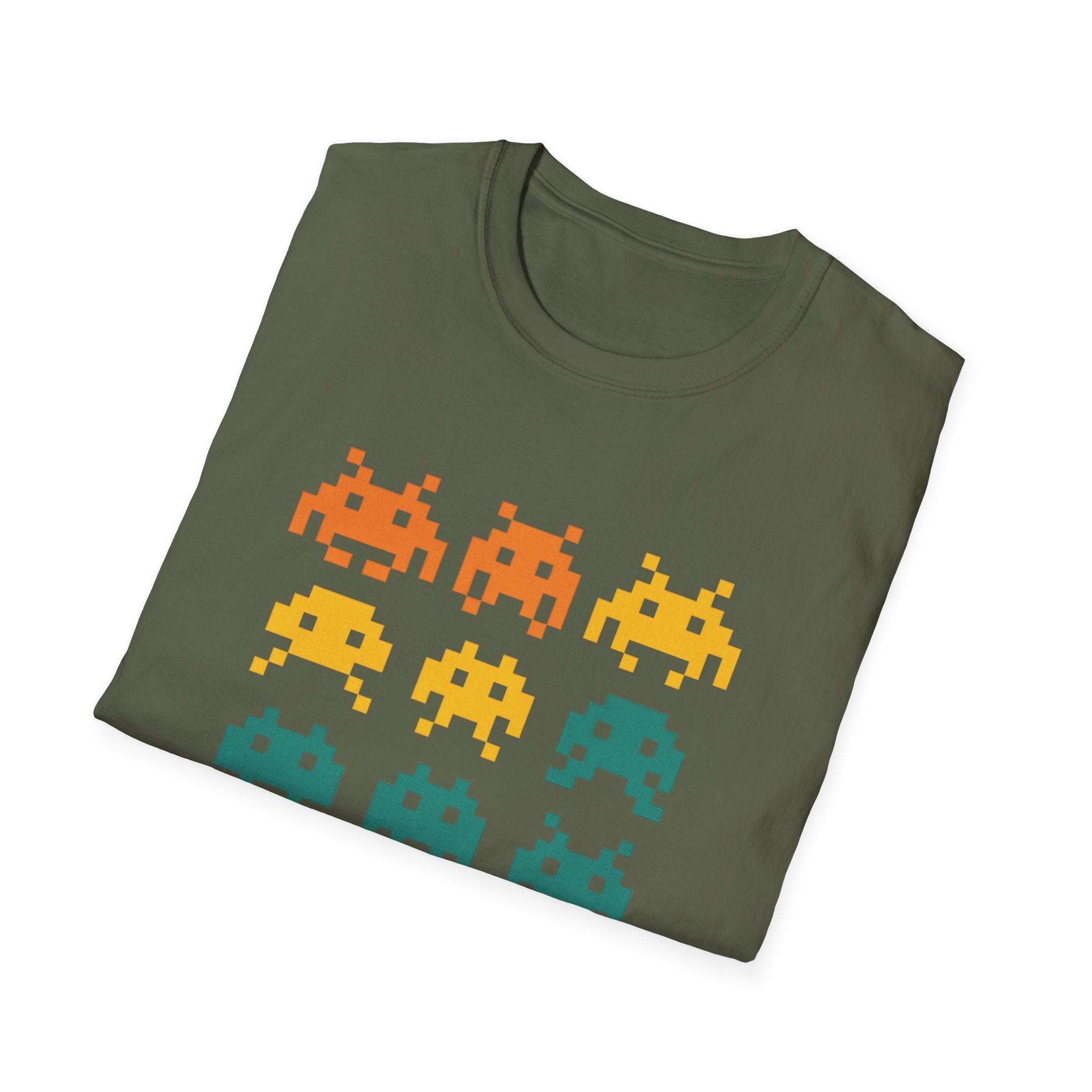 Pixel Alien Invasion T-Shirt