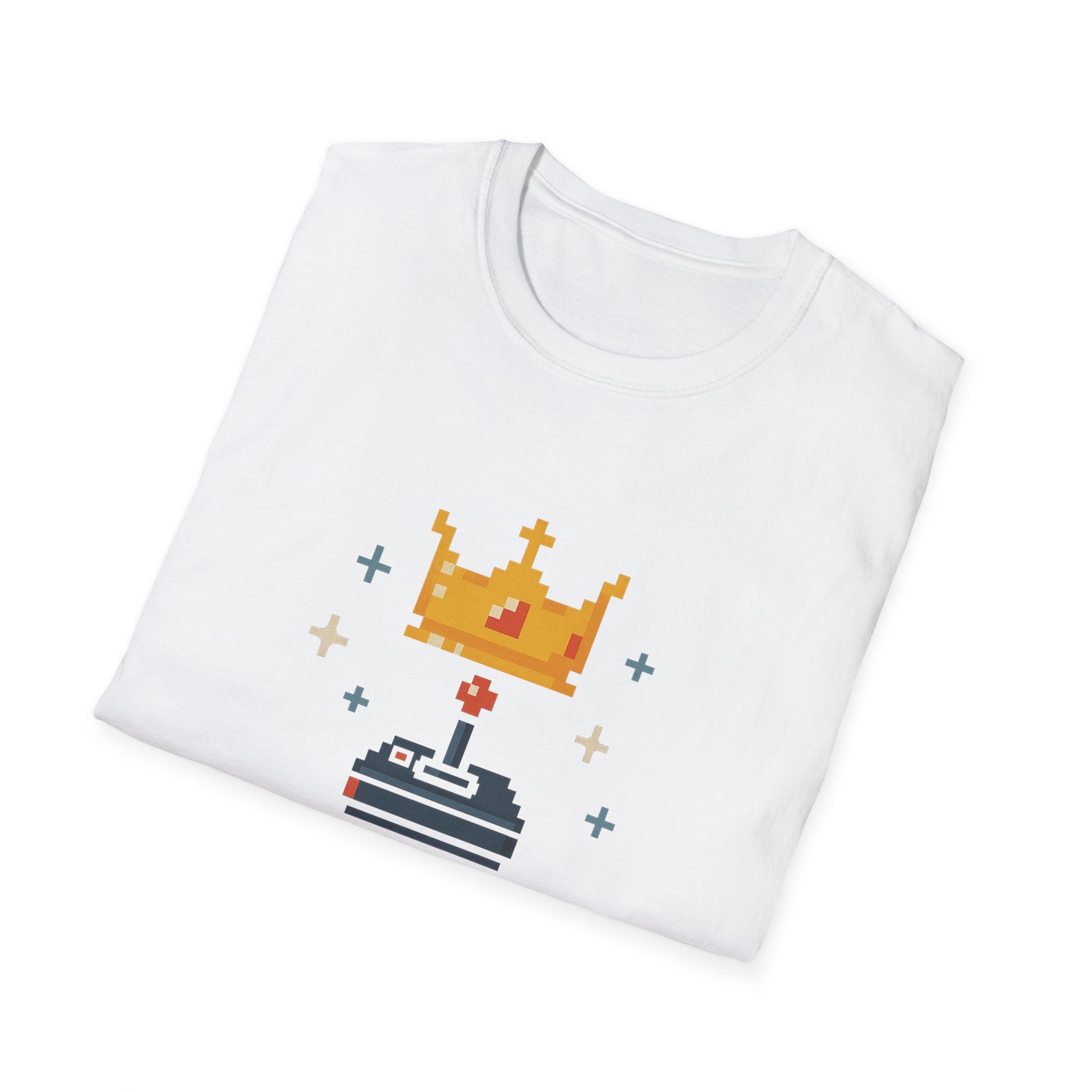 8-Bit Legend Unisex Softstyle T-Shirt | Retro Gaming Tee, Gamer Gift, Birthday Present, Casual Wear, Comic Con T-Shirt