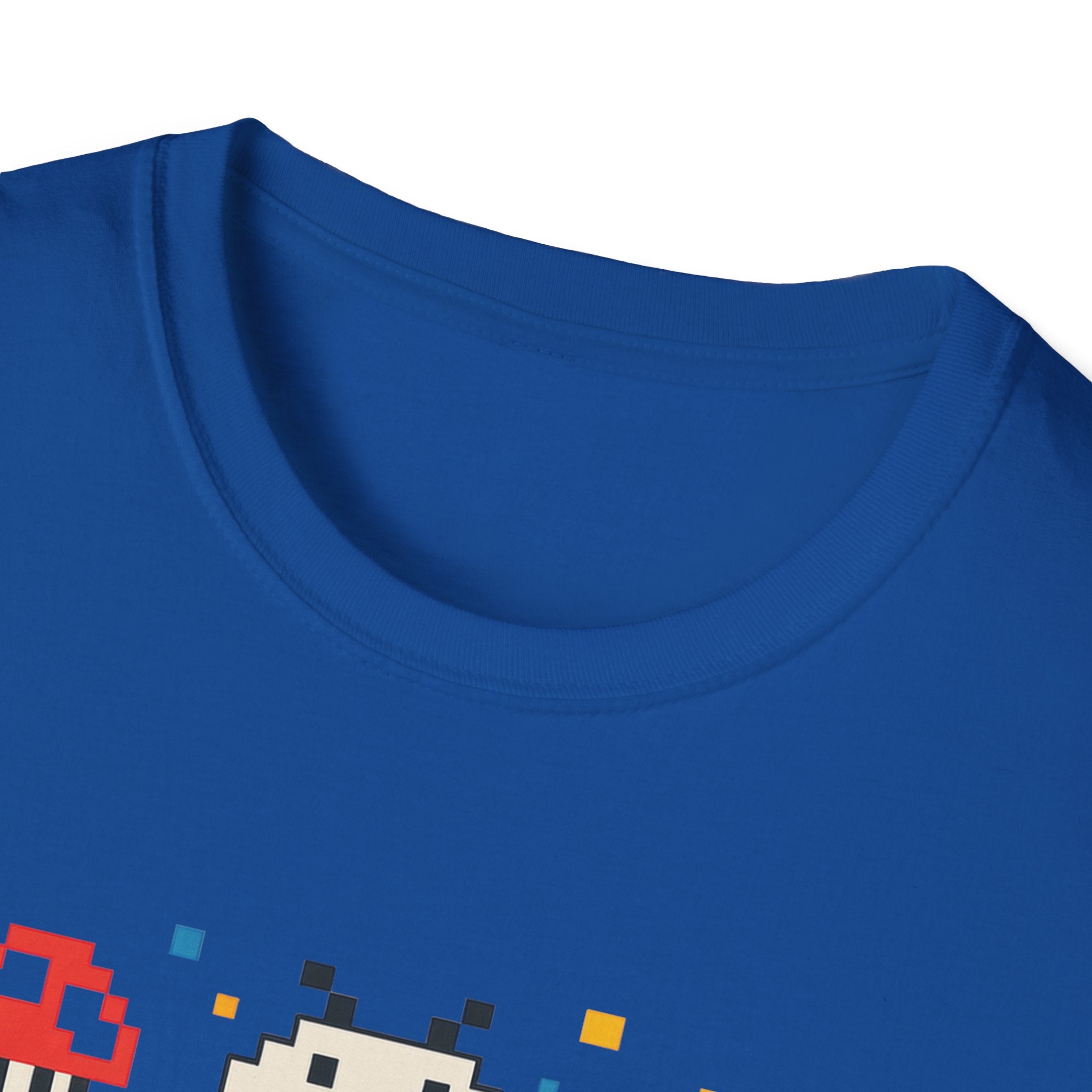 Retro Gamer Unisex T-Shirt, Video Game Tee, Gaming Gift, Fun Shirt for Gamers, Pixel Art T-Shirt, Birthday Gift