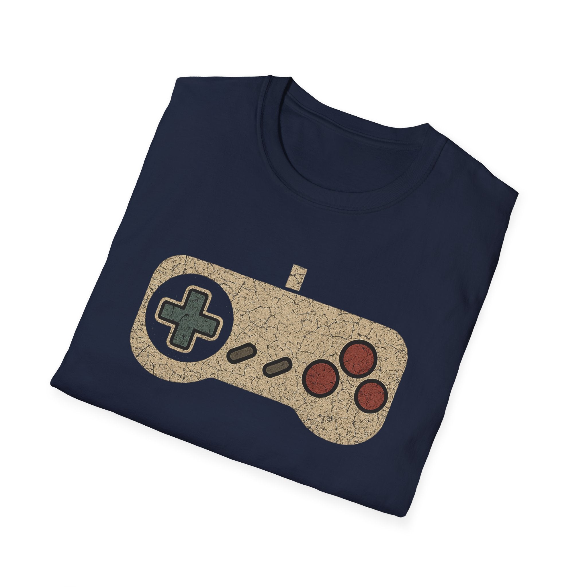 Vintage Gaming Controller T-Shirt, Unisex Tee for Gamers, Retro Video Game Shirt, Gift for Gamers, Casual Statement Tee, Birthday Gift