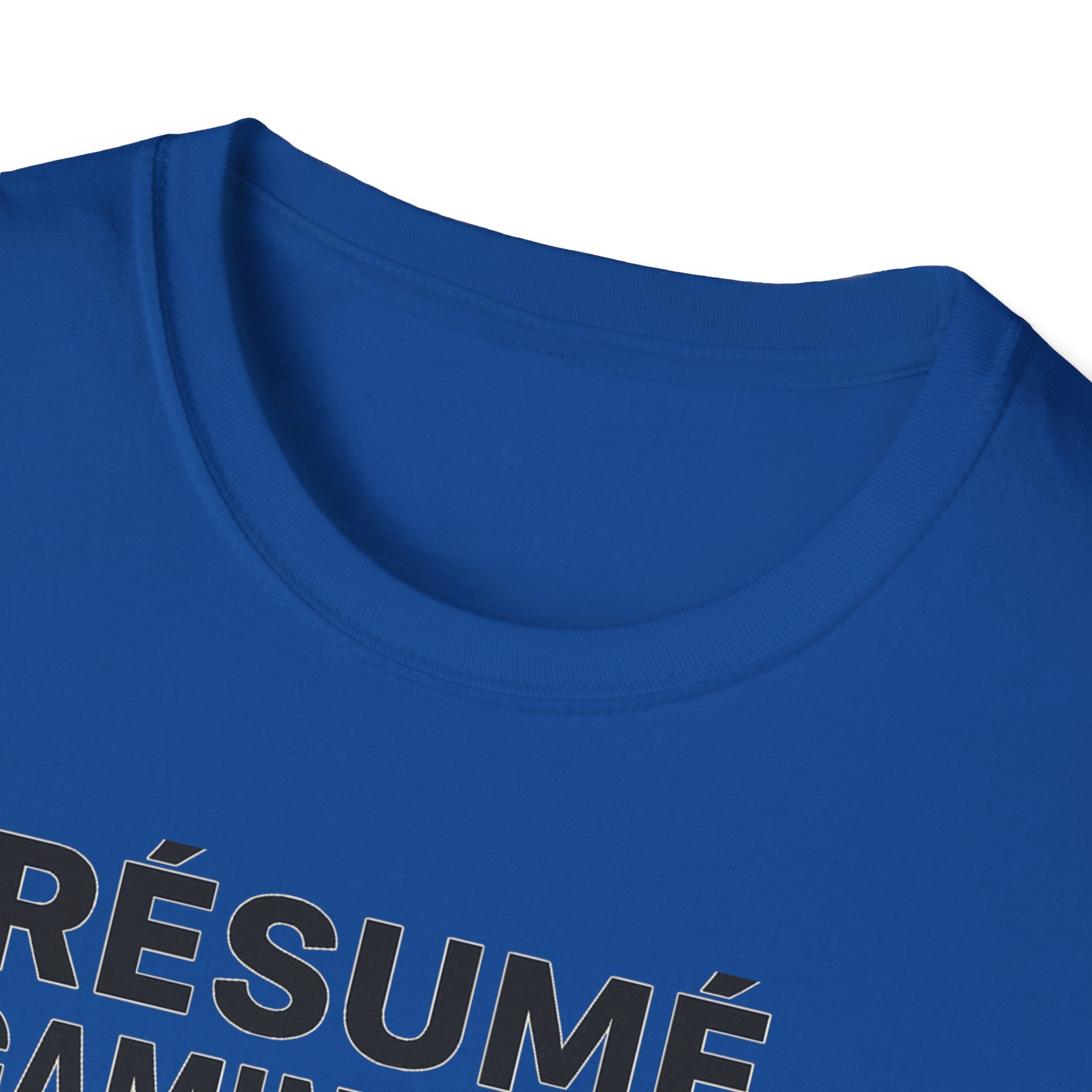 Gaming Pro Resume T-Shirt | Funny Gamer Tee | Gift for Gamers | Video Game Apparel | Casual Gaming Outfit | Gamer's Wardrobe