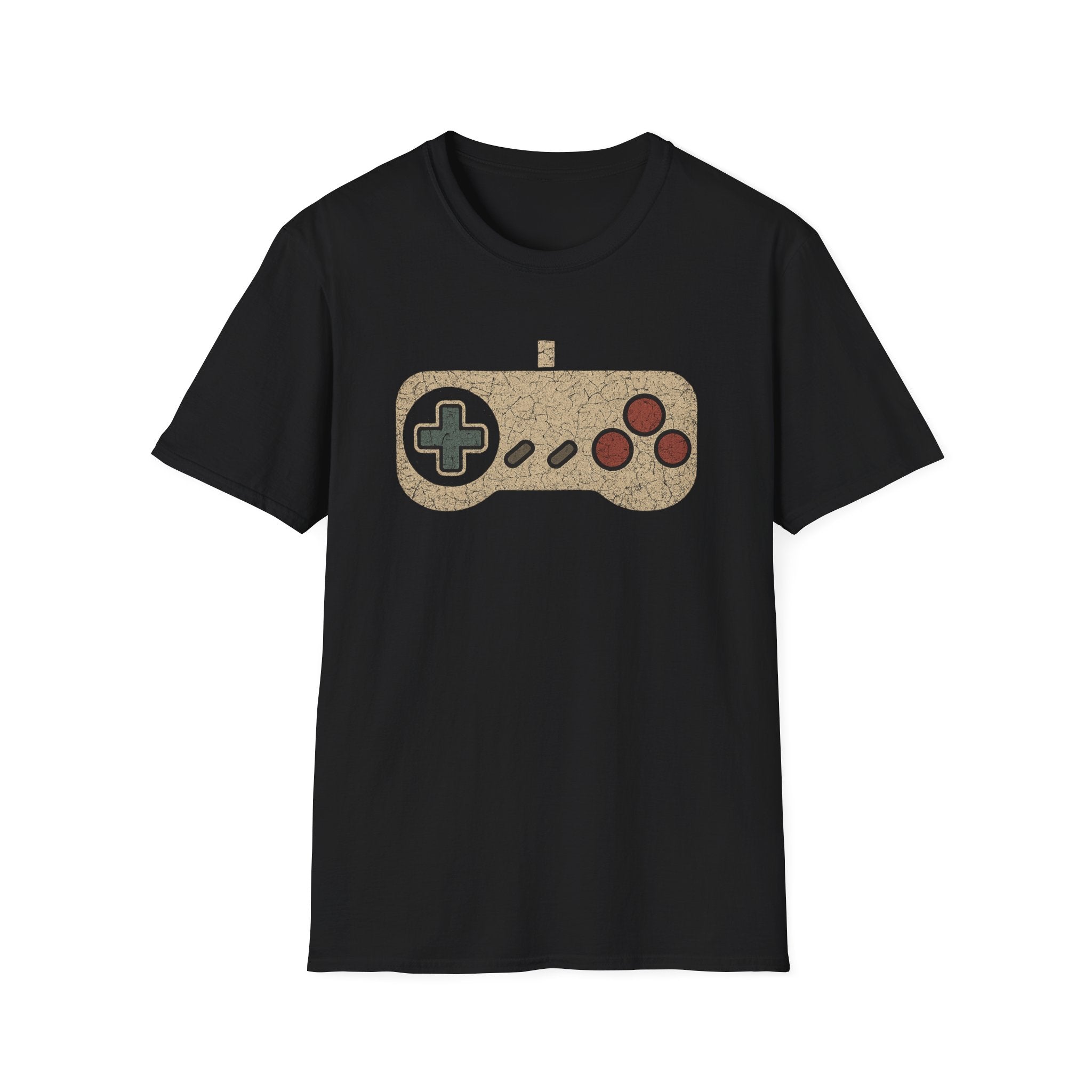 Vintage Gaming Controller T-Shirt, Unisex Tee for Gamers, Retro Video Game Shirt, Gift for Gamers, Casual Statement Tee, Birthday Gift
