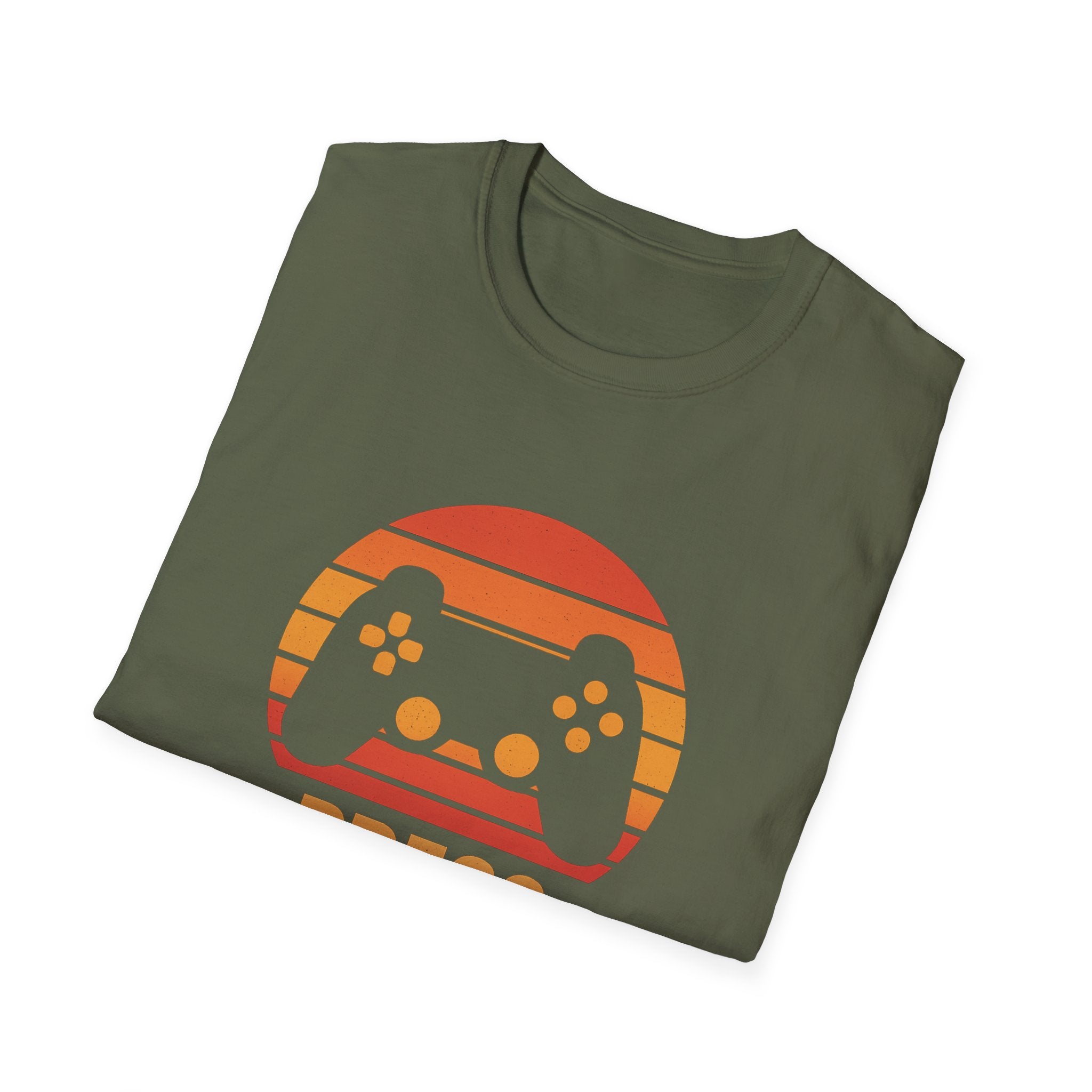 Retro Gamer T-Shirt - Press Start, Unisex Game Tee, Video Game Shirt, Gift for Gamers, Casual Wear, Vintage Gaming Style