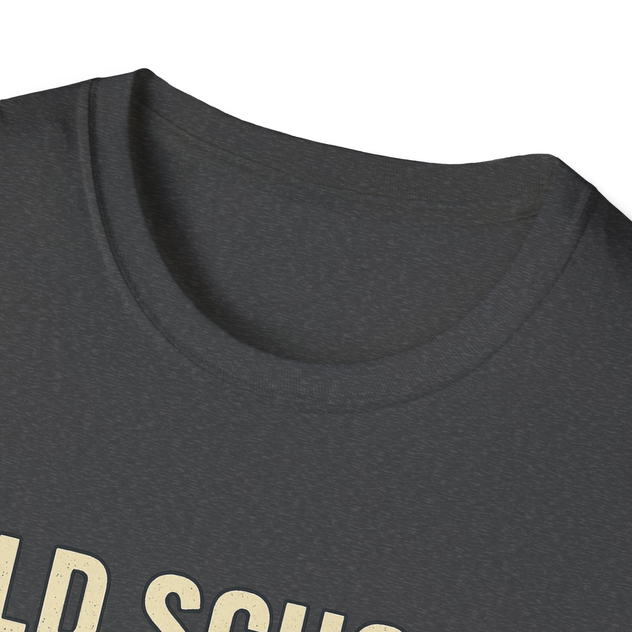 Old School Gamer Unisex Softstyle T-Shirt, Vintage Gamer Tee, Retro Video Game Shirt, Gaming Gift, Nostalgic T-Shirt