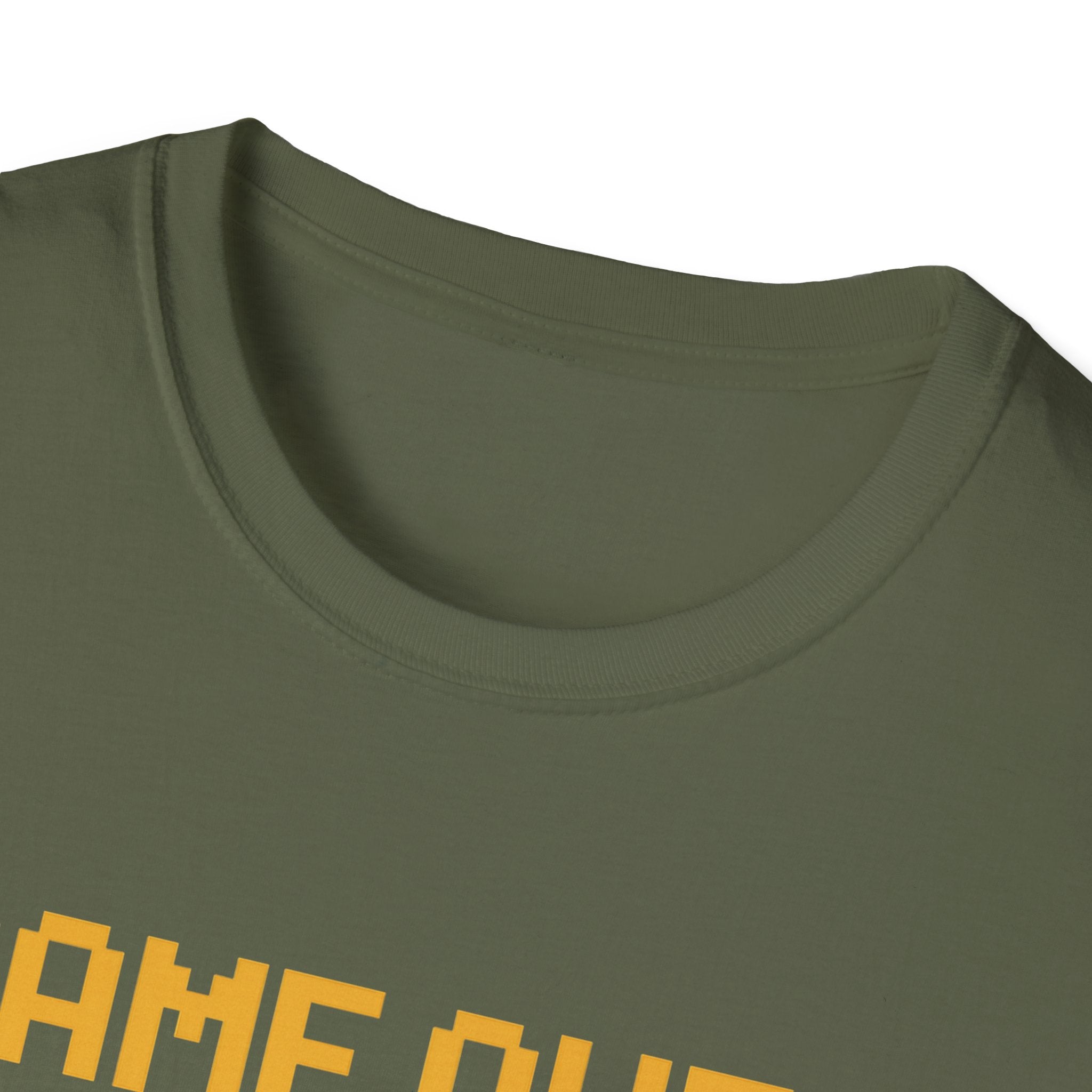 Game Over Vibe Unisex T-Shirt, Fun Gamer Tee, Retro Video Game Shirt, Gift for Gamers, Casual Wear, Everyday Style
