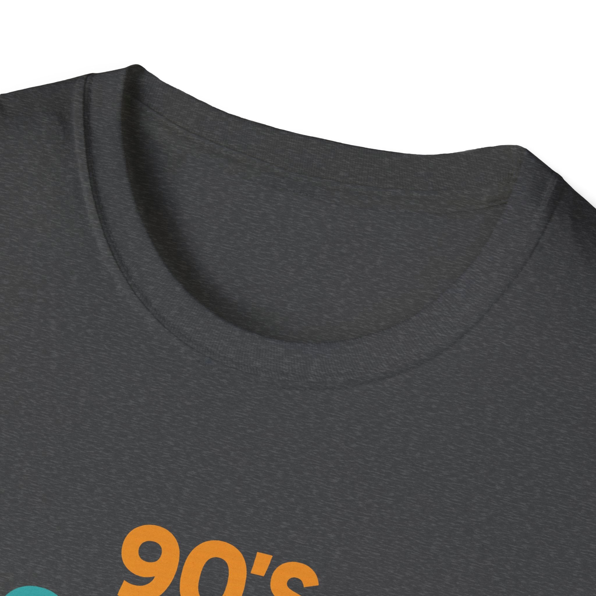 90's Gamer Level Up Unisex Softstyle T-Shirt, Retro Gaming Tee, Gift for Gamers, Nostalgic Apparel, Birthday Present, Casual Wear