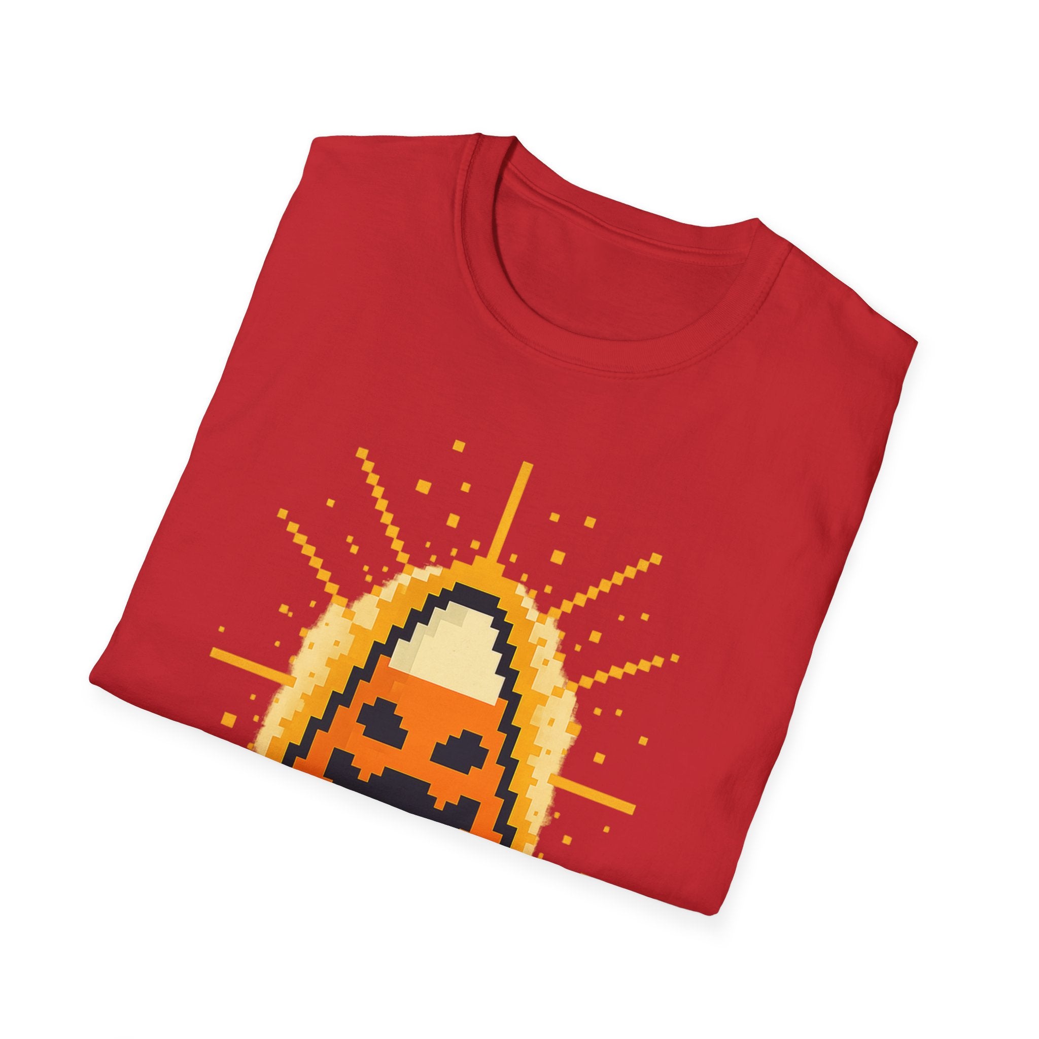 Halloween Pixel Art T-Shirt, Spooky Candy Tee, Unisex Graphic Tee for Fall, Pixelated Pumpkin Shirt, Halloween Party Wear, Trick or [...]