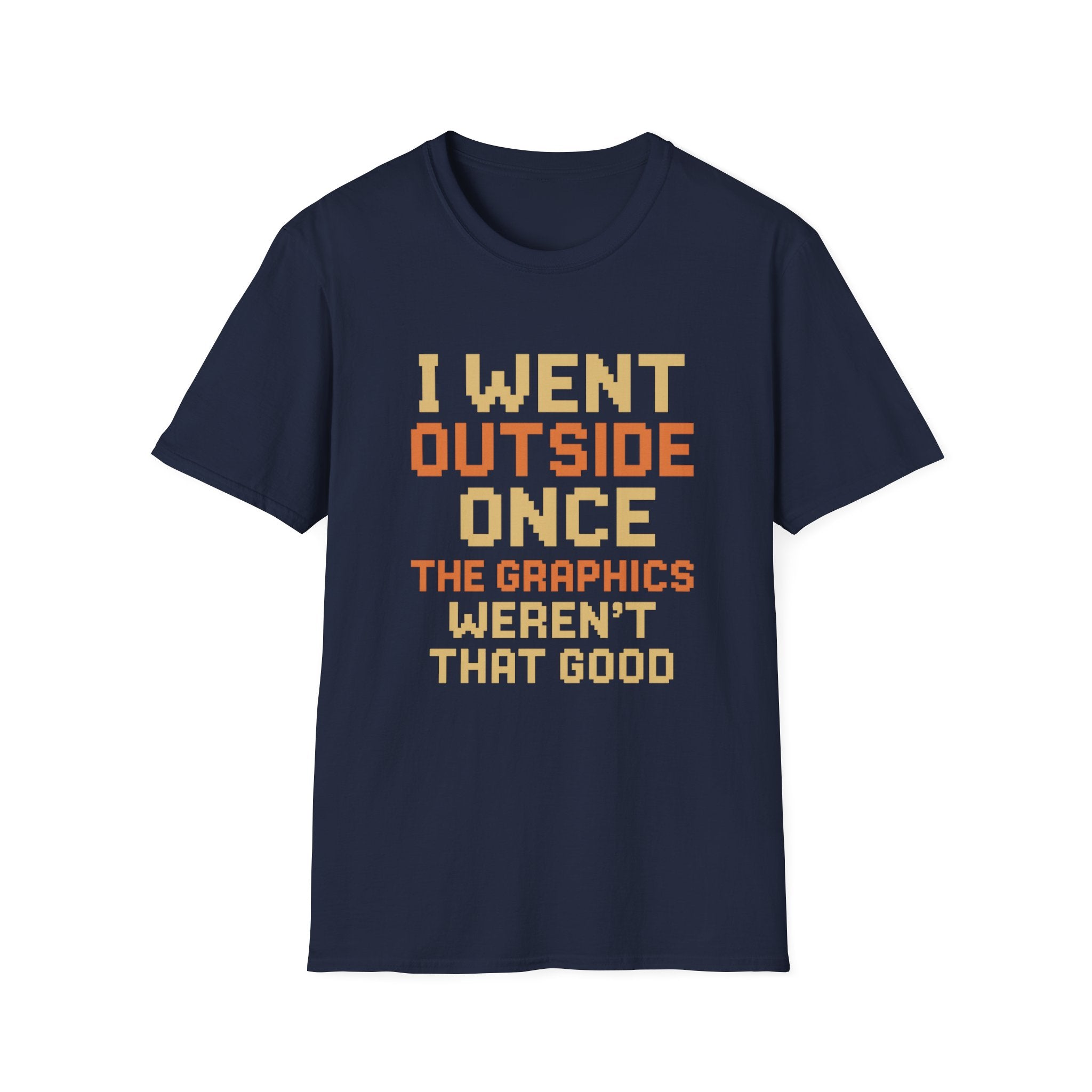 Funny Graphic Unisex T-Shirt - Perfect for Gamers, Casual Wear, Birthday Gifts, Social Events, or Just for Laughs