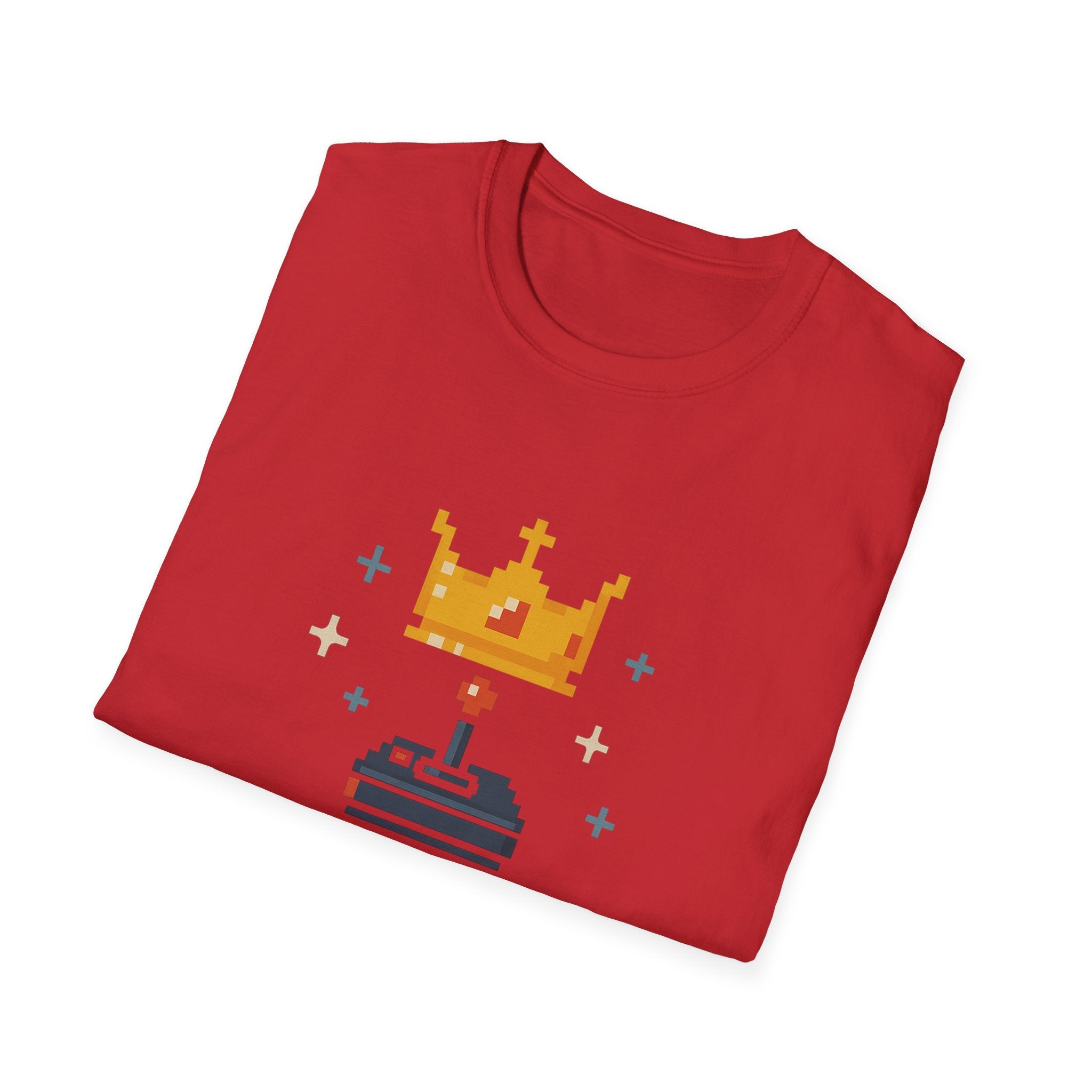 8-Bit Legend Unisex Softstyle T-Shirt | Retro Gaming Tee, Gamer Gift, Birthday Present, Casual Wear, Comic Con T-Shirt