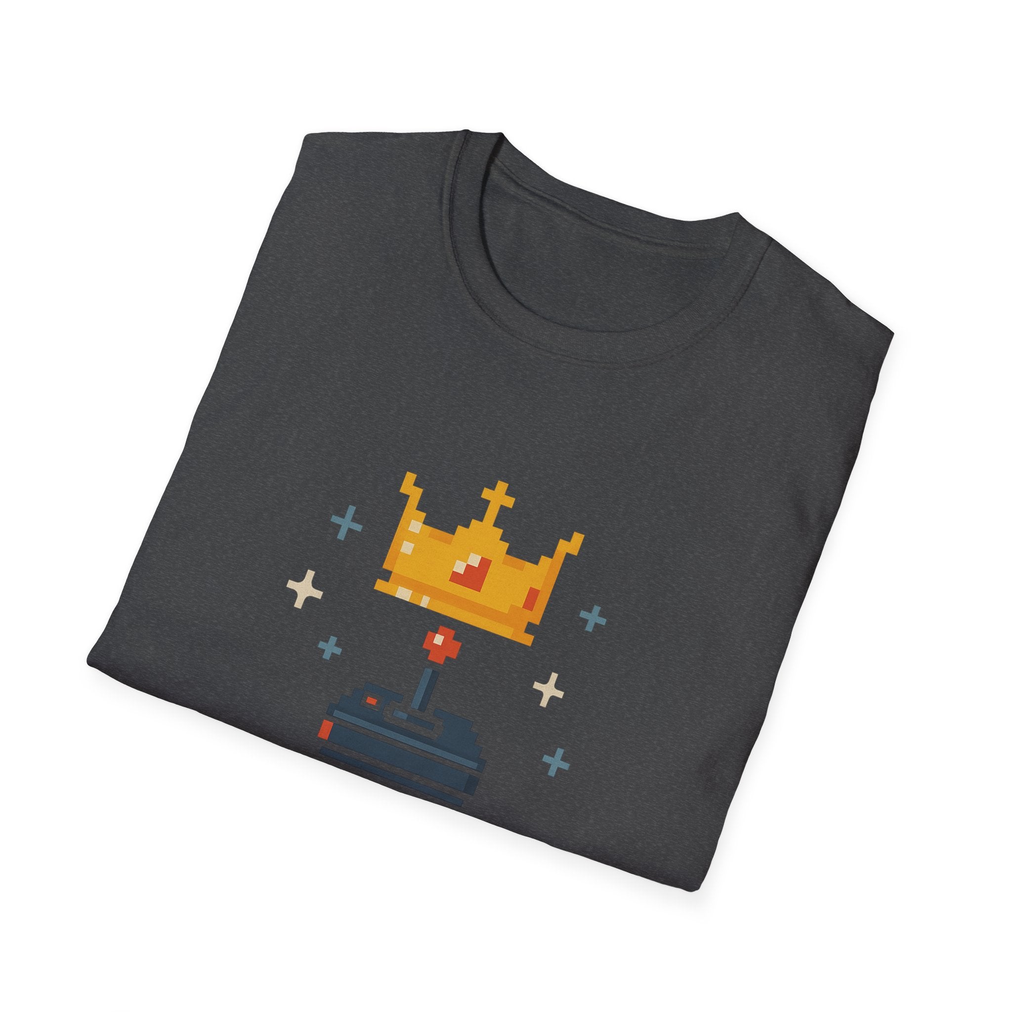 8-Bit Legend Unisex Softstyle T-Shirt | Retro Gaming Tee, Gamer Gift, Birthday Present, Casual Wear, Comic Con T-Shirt