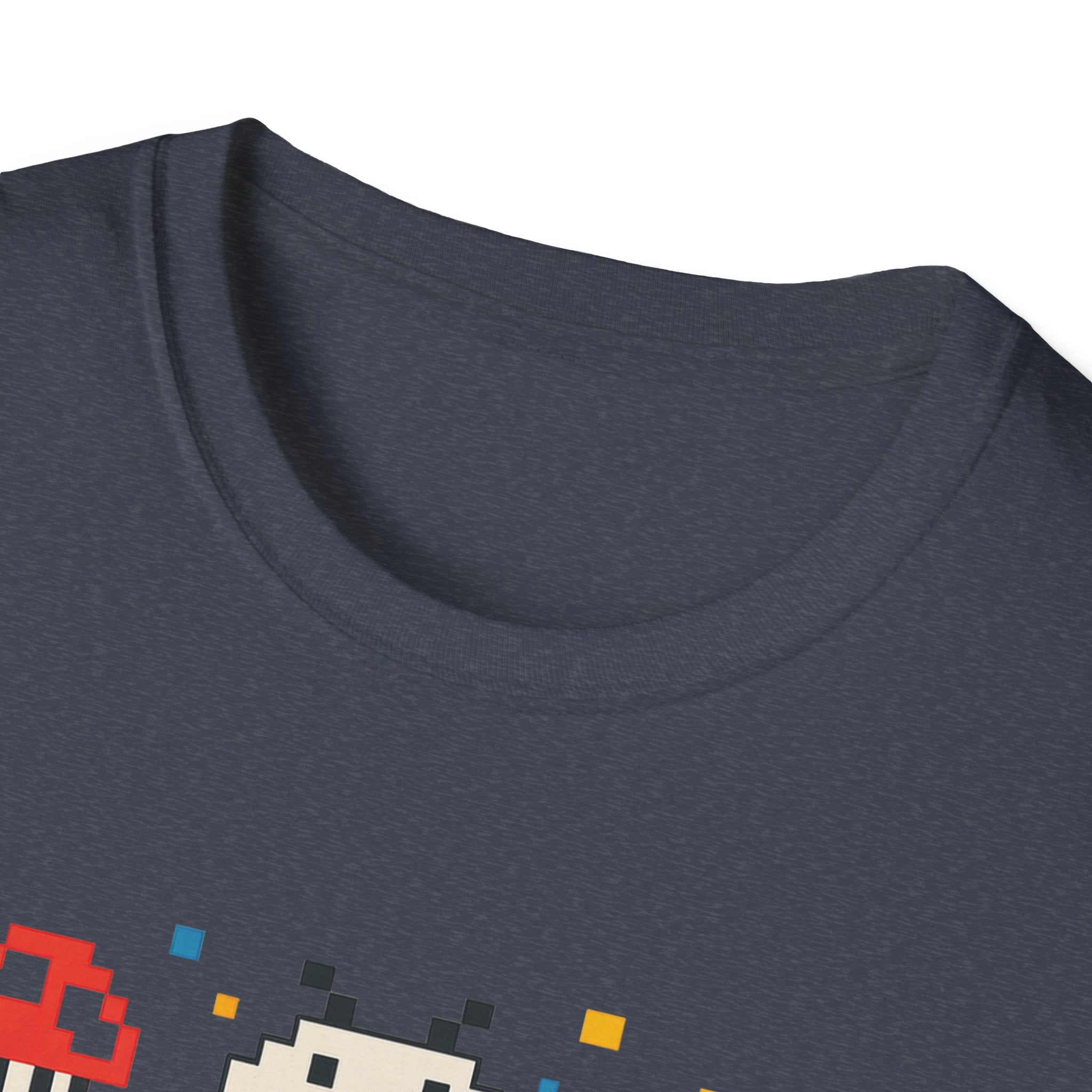 Retro Gamer Unisex T-Shirt, Video Game Tee, Gaming Gift, Fun Shirt for Gamers, Pixel Art T-Shirt, Birthday Gift