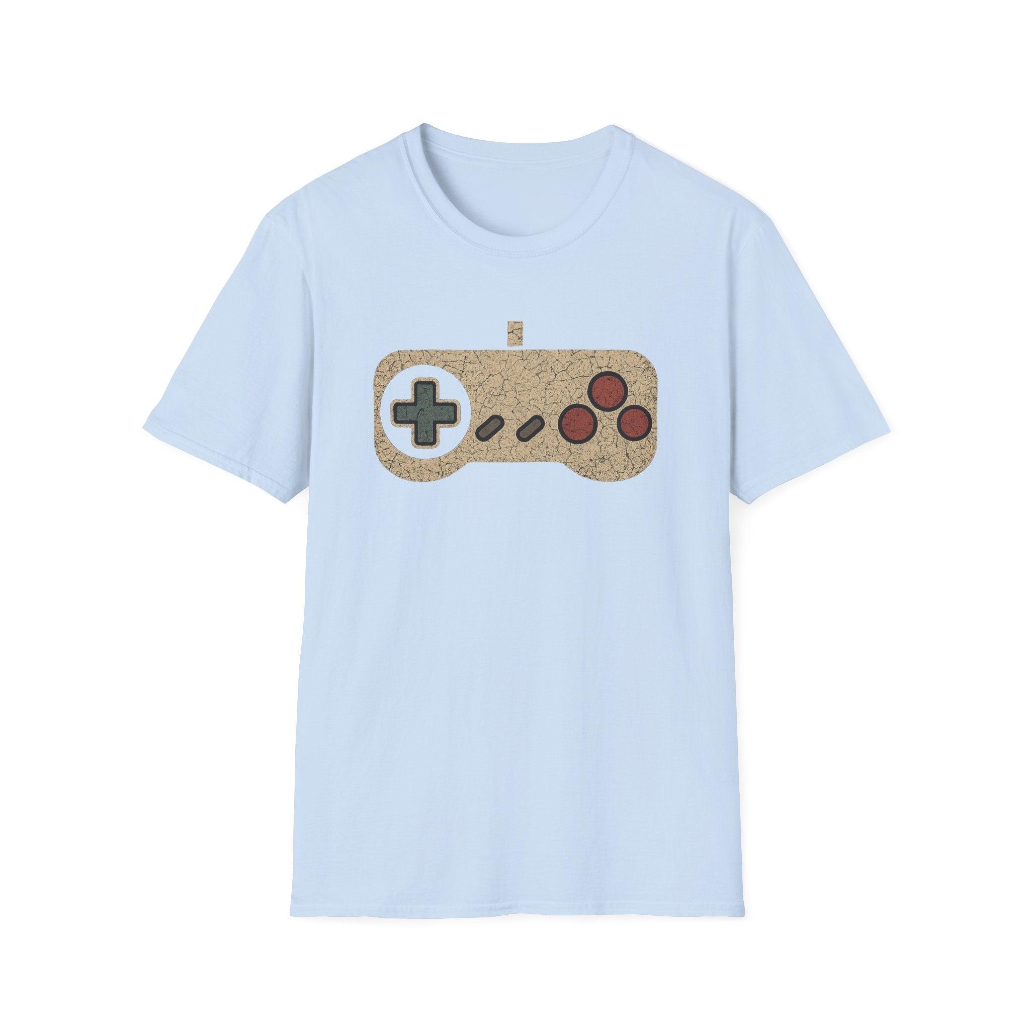 Vintage Gaming Controller T-Shirt, Unisex Tee for Gamers, Retro Video Game Shirt, Gift for Gamers, Casual Statement Tee, Birthday Gift