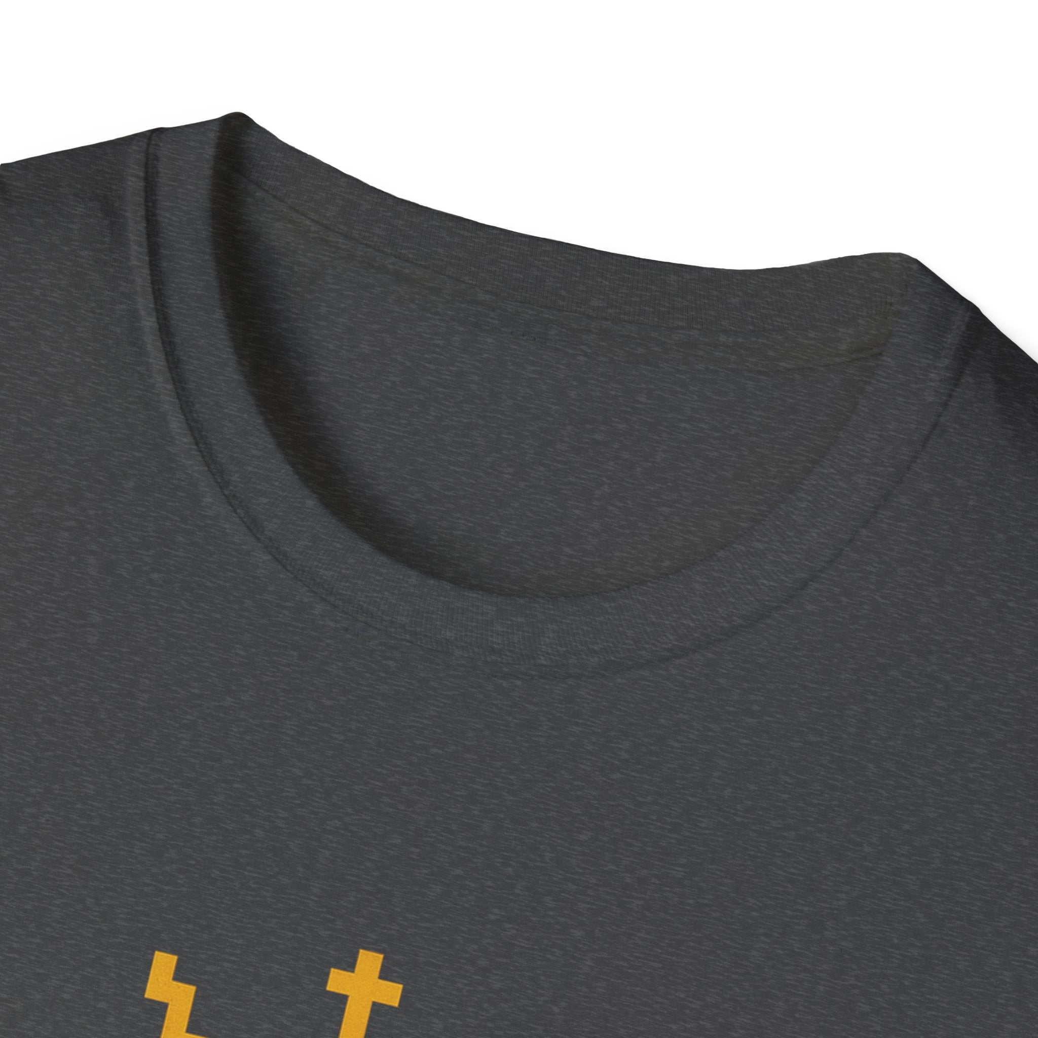 8-Bit Legend Unisex Softstyle T-Shirt | Retro Gaming Tee, Gamer Gift, Birthday Present, Casual Wear, Comic Con T-Shirt