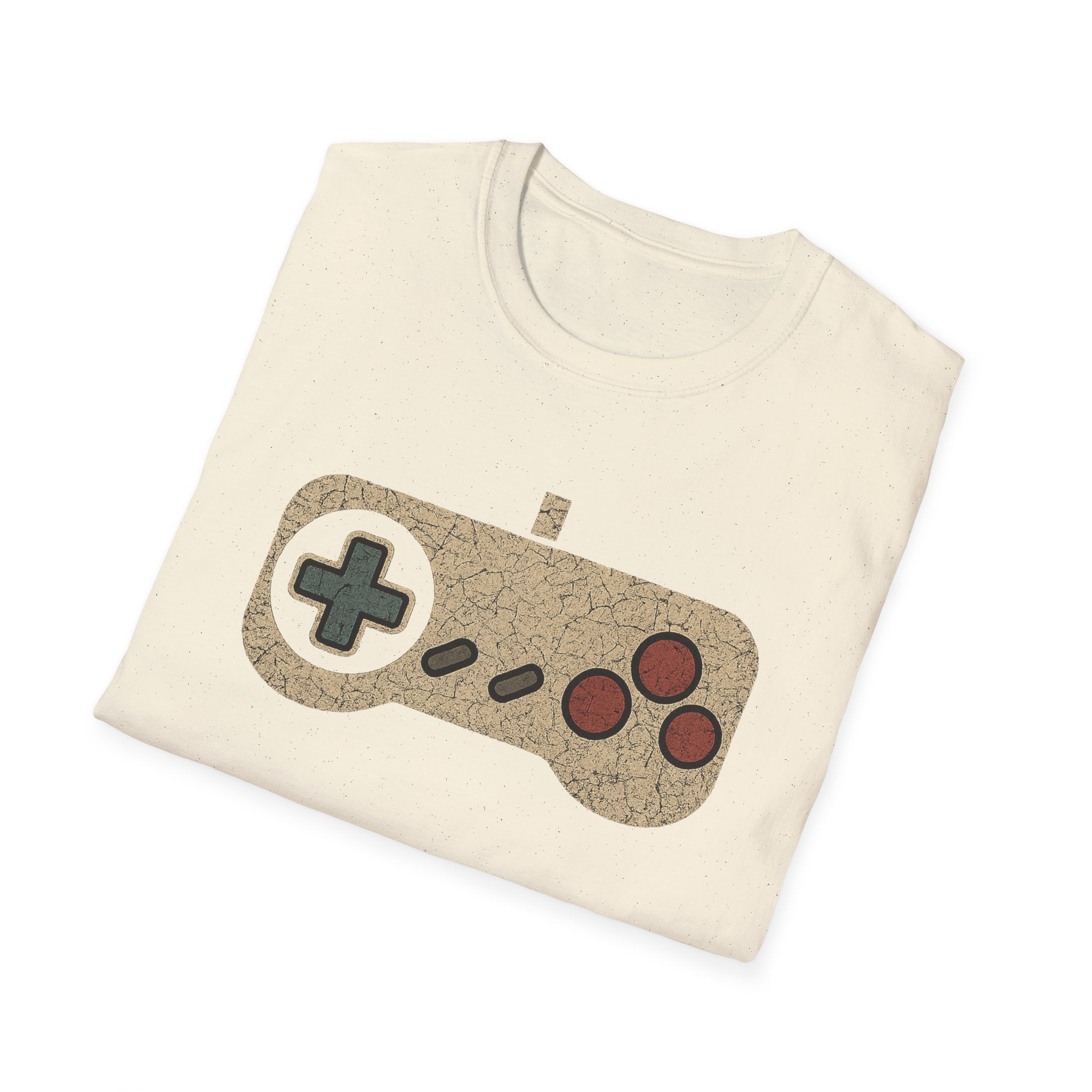 Vintage Gaming Controller T-Shirt, Unisex Tee for Gamers, Retro Video Game Shirt, Gift for Gamers, Casual Statement Tee, Birthday Gift