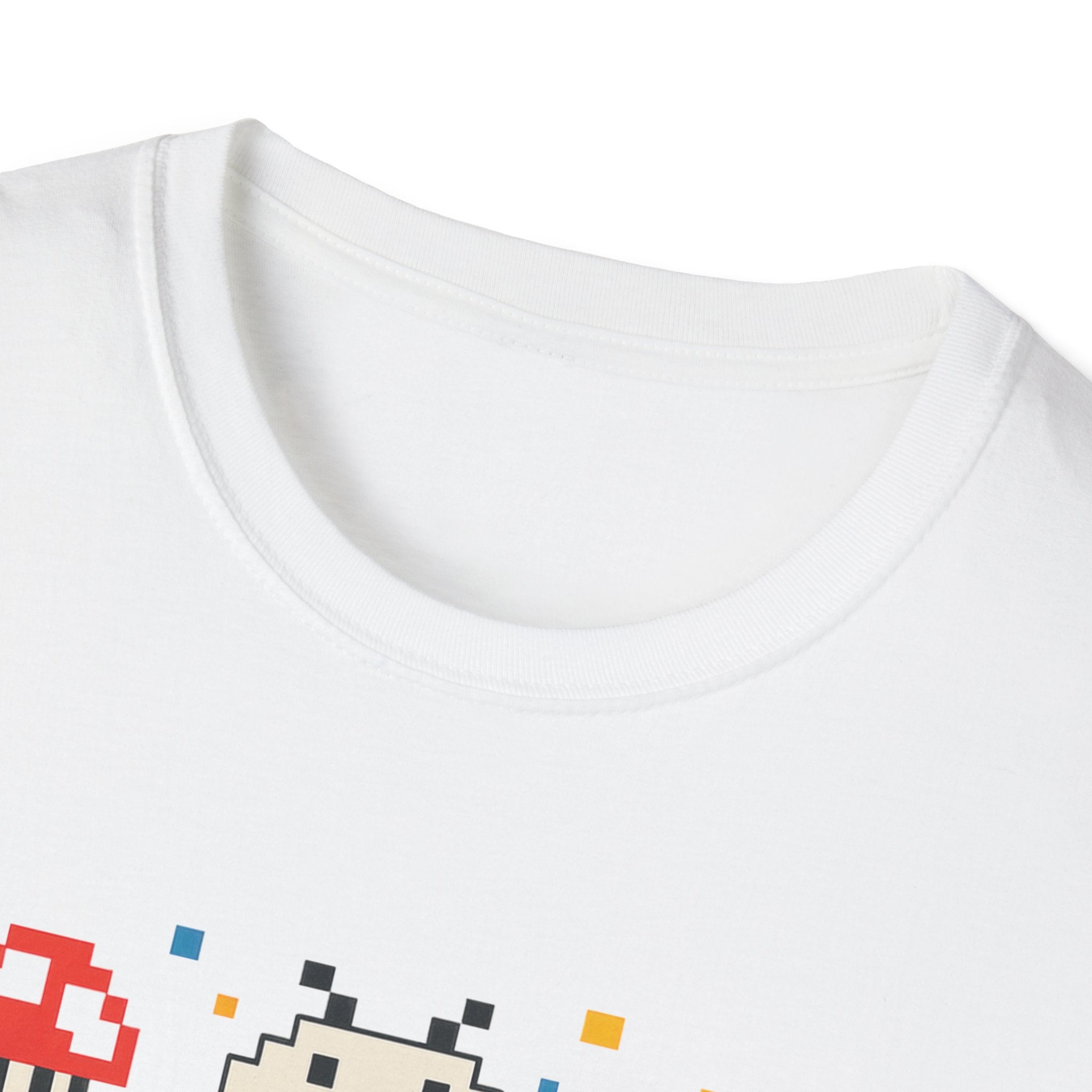 Retro Gamer Unisex T-Shirt, Video Game Tee, Gaming Gift, Fun Shirt for Gamers, Pixel Art T-Shirt, Birthday Gift
